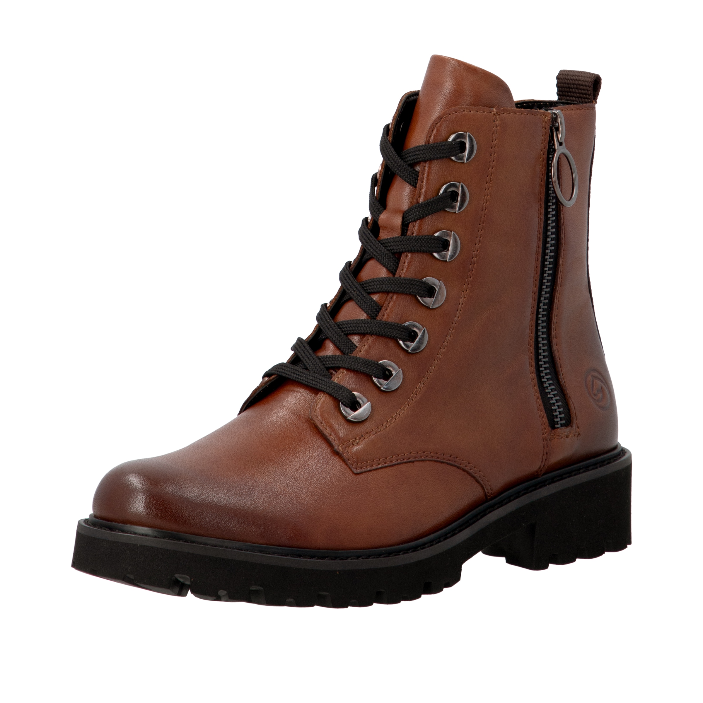Remonte Schnürstiefelette  Blockabsatz, Stiefelette, Schnürboots, im modischen Used Look