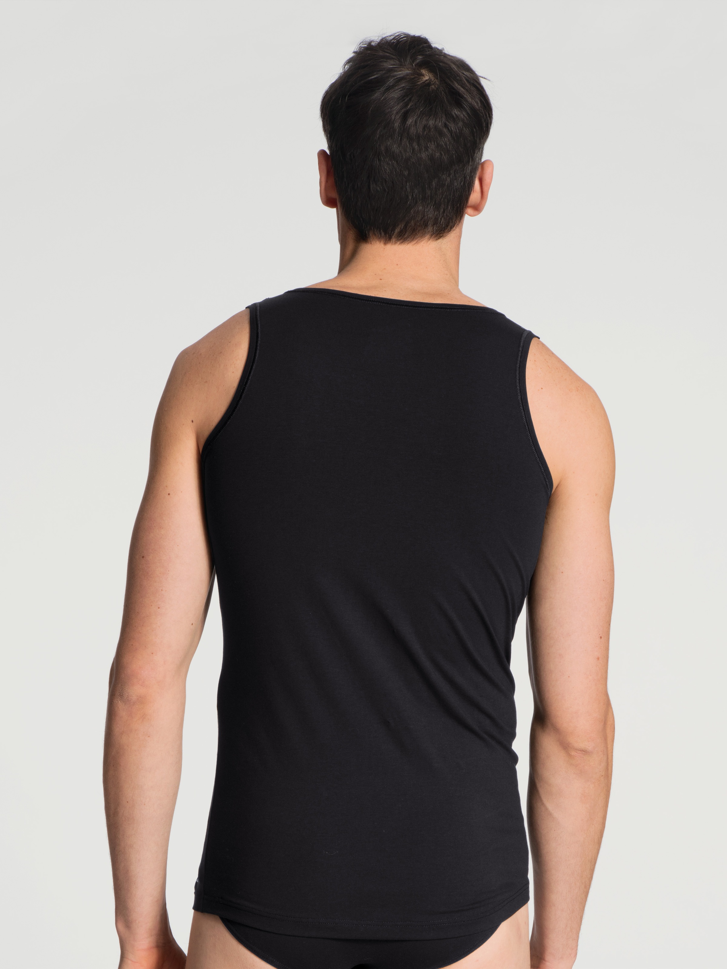 CALIDA Achseltop »Cotton Code«, mit Rundhals-Ausschnitt