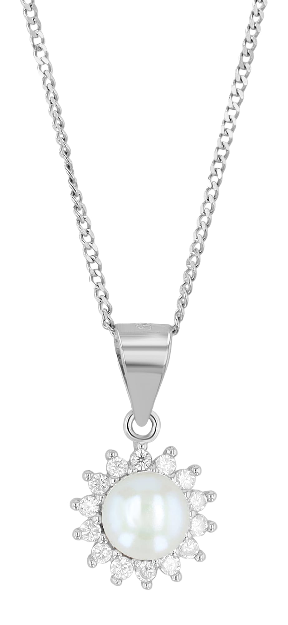 Adelia´s Kettenanhänger »Damen Anhänger aus 925 Silber mit Süßwasserperle«