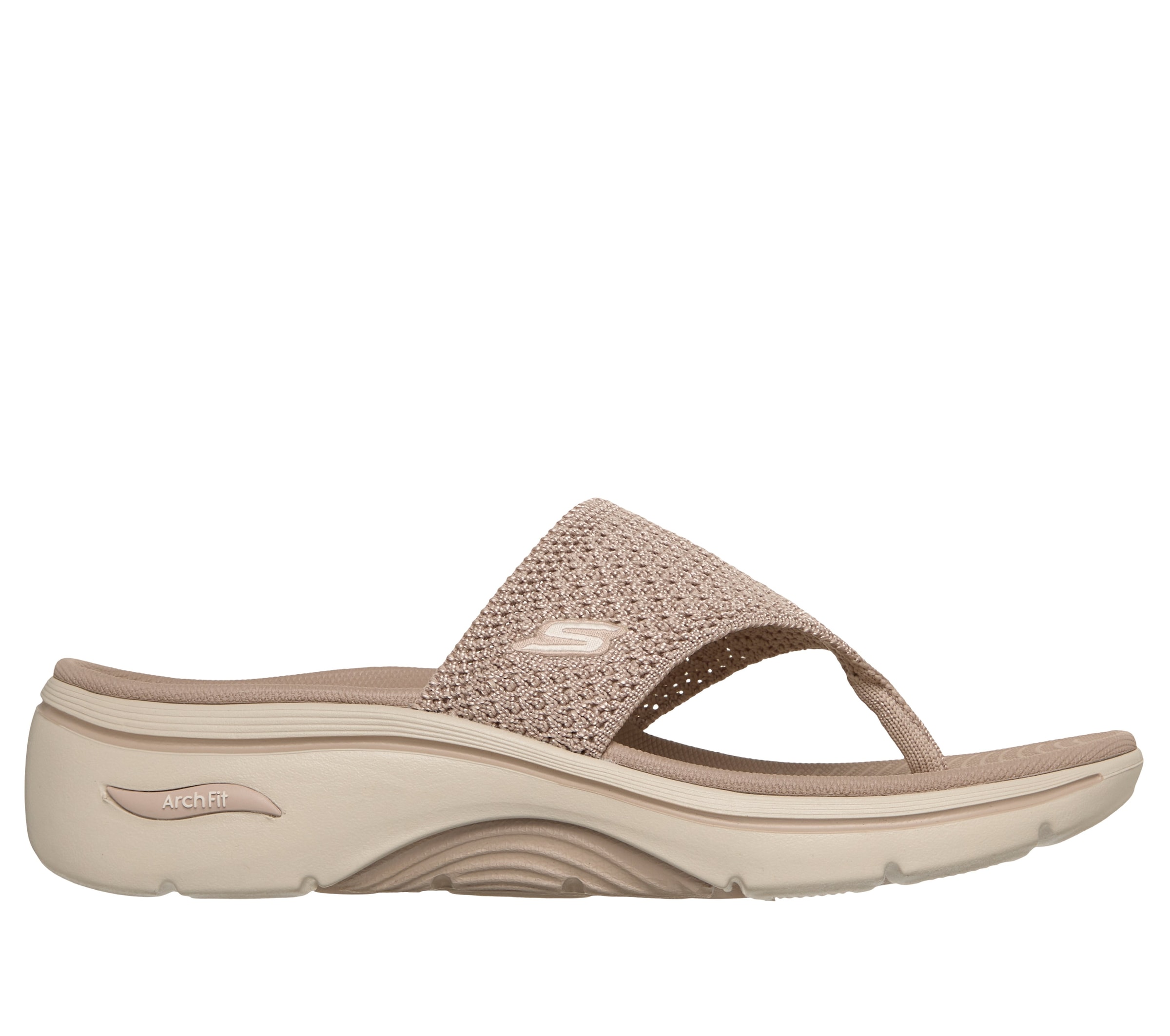 Skechers Zehentrenner »GO WALK ARCH FIT 2.0 SANDAL-CARRIE«  Sommerschuh, Strandschuh, Badeschuh mit Arch Fit