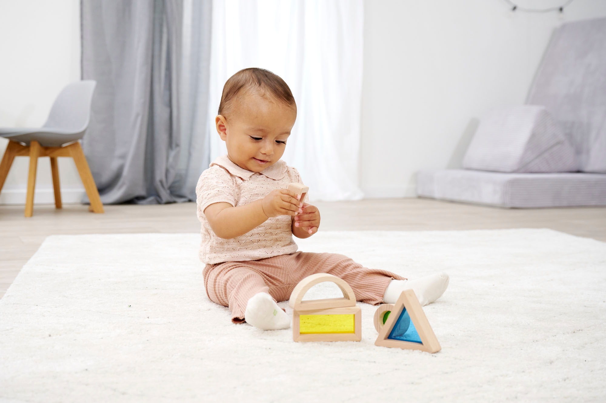 Eichhorn Spielbausteine »Montessori Fensterbausteine«, FSC®- schützt Wald - weltweit