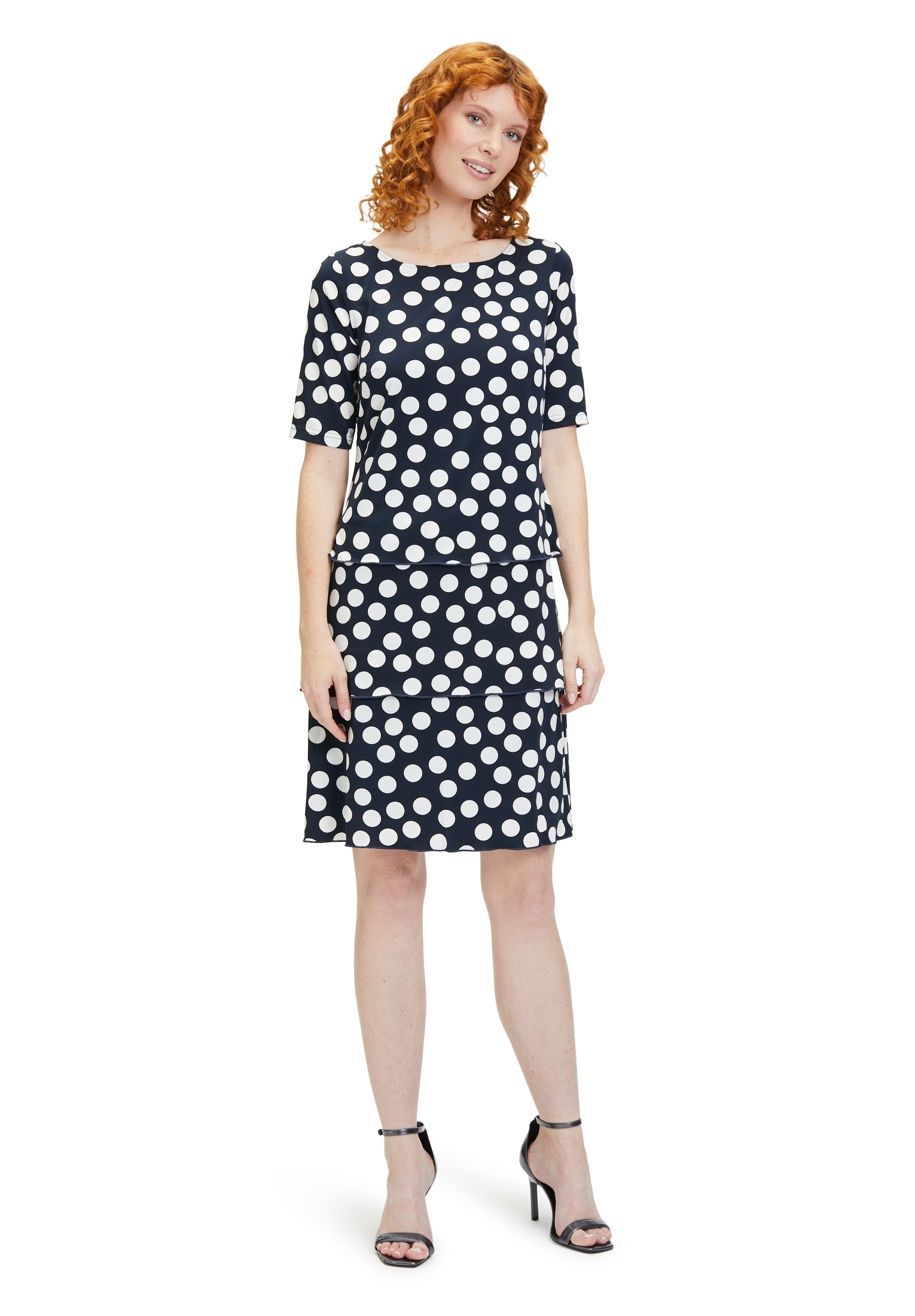 Betty Barclay Midikleid »Stufenkleid kurzarm«