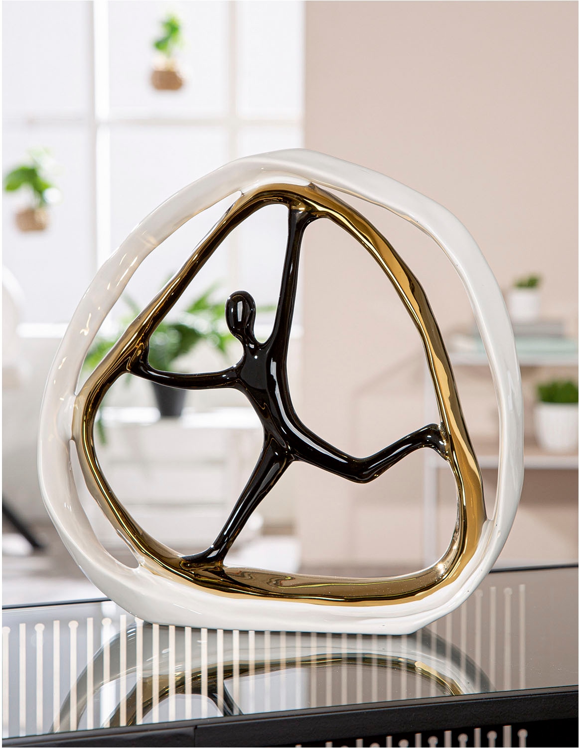 GILDE Dekoobjekt »Dekoobjekt Olymp weiß H. 28 cm«