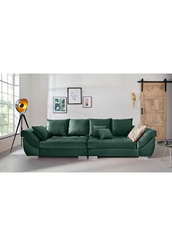 INOSIGN Big-Sofa »Rome«, Steppung im Sitzbereich, Federkern-Polsterung kaufen