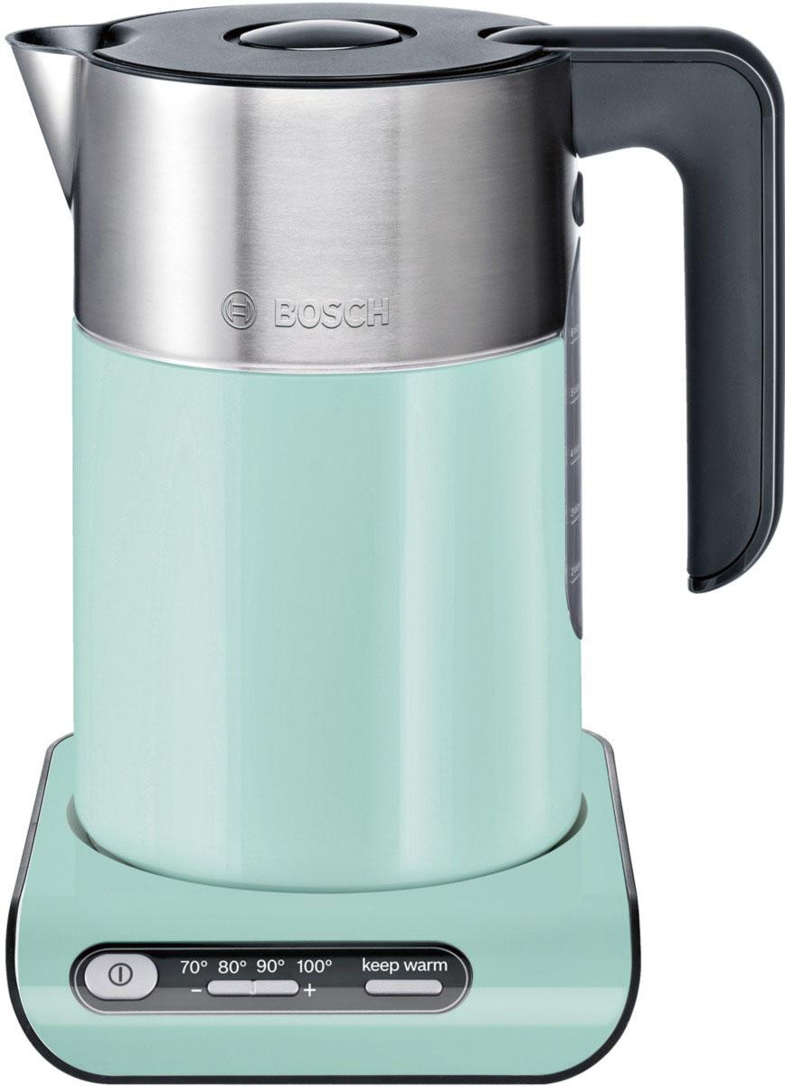 Bosch Wasserkocher »Styline TWK8612P« 1,5 l 2400 W in grün