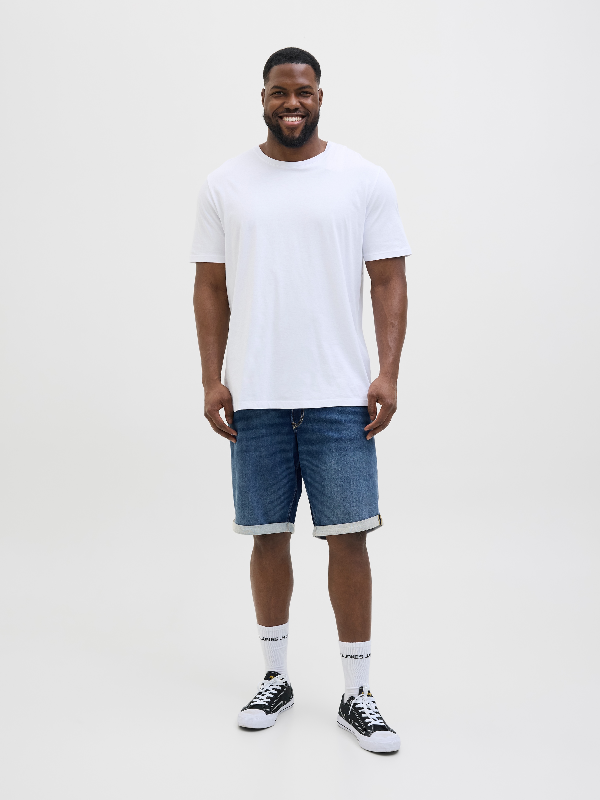 Jack & Jones PlusSize Shorts »JJIRICK JJICON I.K. SHOR«, mit Umschlag