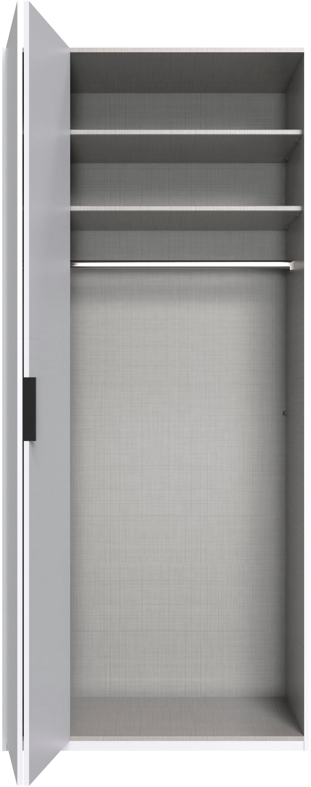 Wimex Kleiderschrank »Oxford by fresh to go, in 3 Breiten, Made in Germany«, (wahlweise mit oder ohne Spiegel), mit hochwertigen Falttüren für den perfekten Überblick