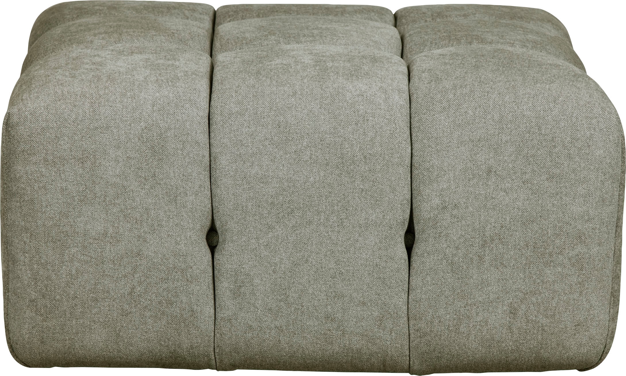 Home affaire Polsterhocker »APERIRE Sitzhocker mit Steppung, Maße B/T/H: 76/76/41 cm« passend zur Serie, hoher Sitzkomfort und modernes Design