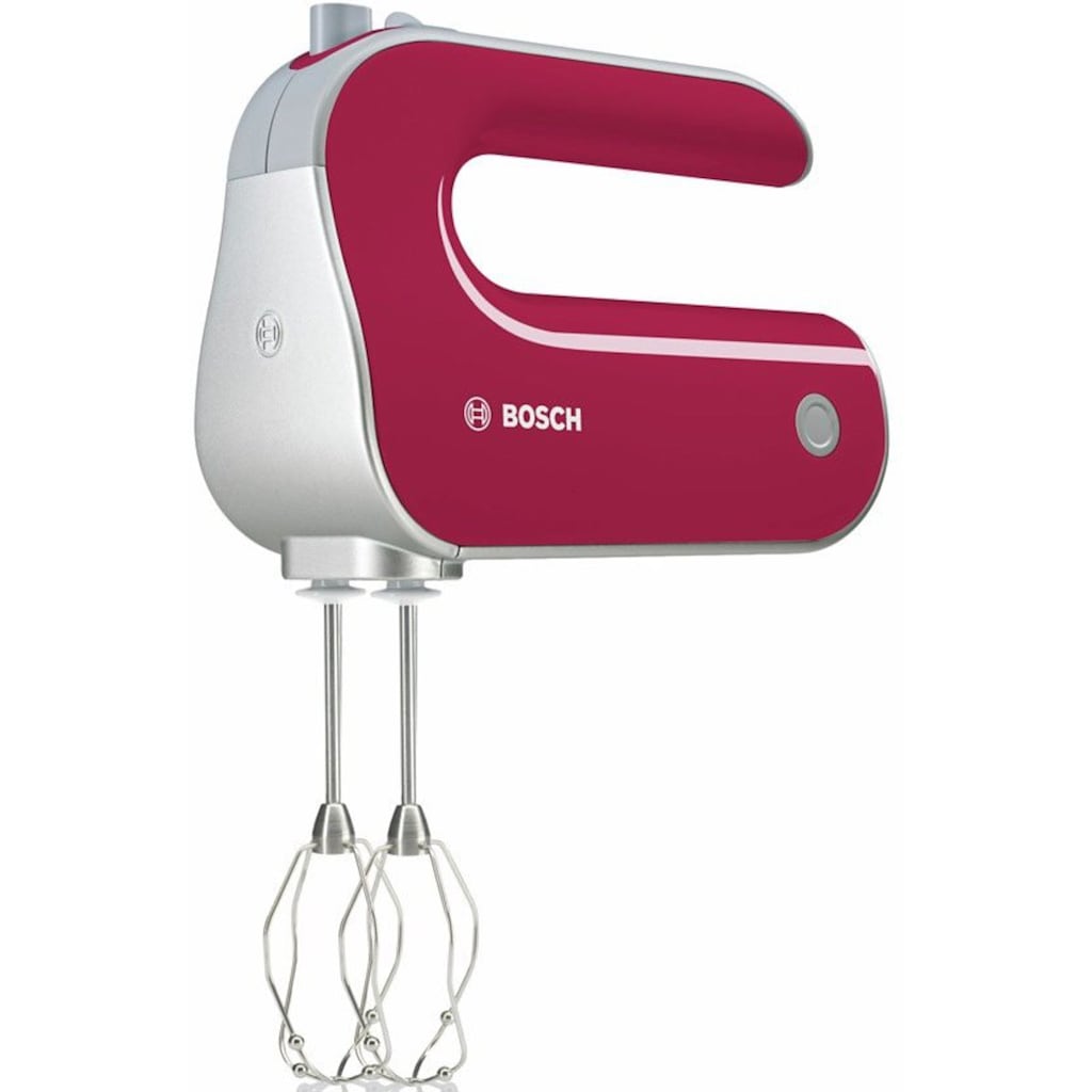 BOSCH Handmixer »Styline Colour MFQ40304«, 500 W, 5 Stufen plus Turbostufe, 2 Rührbesen, 2 Edelstahl-Knethaken