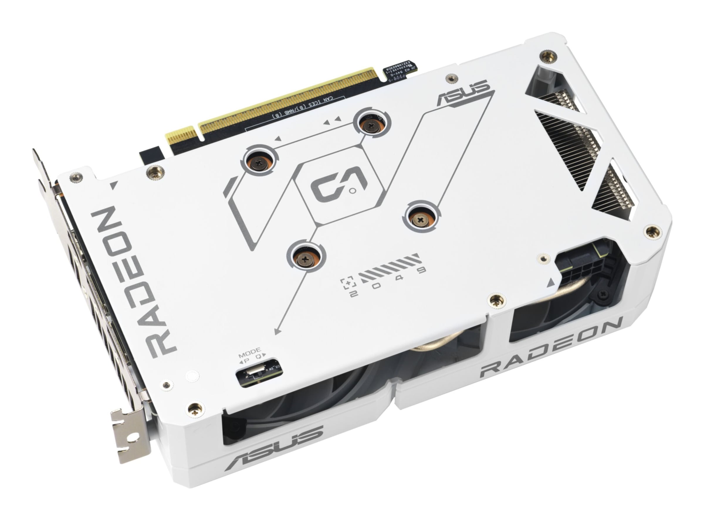Asus Grafikkarte »DUAL-RX9060XT-16G-WHITE«