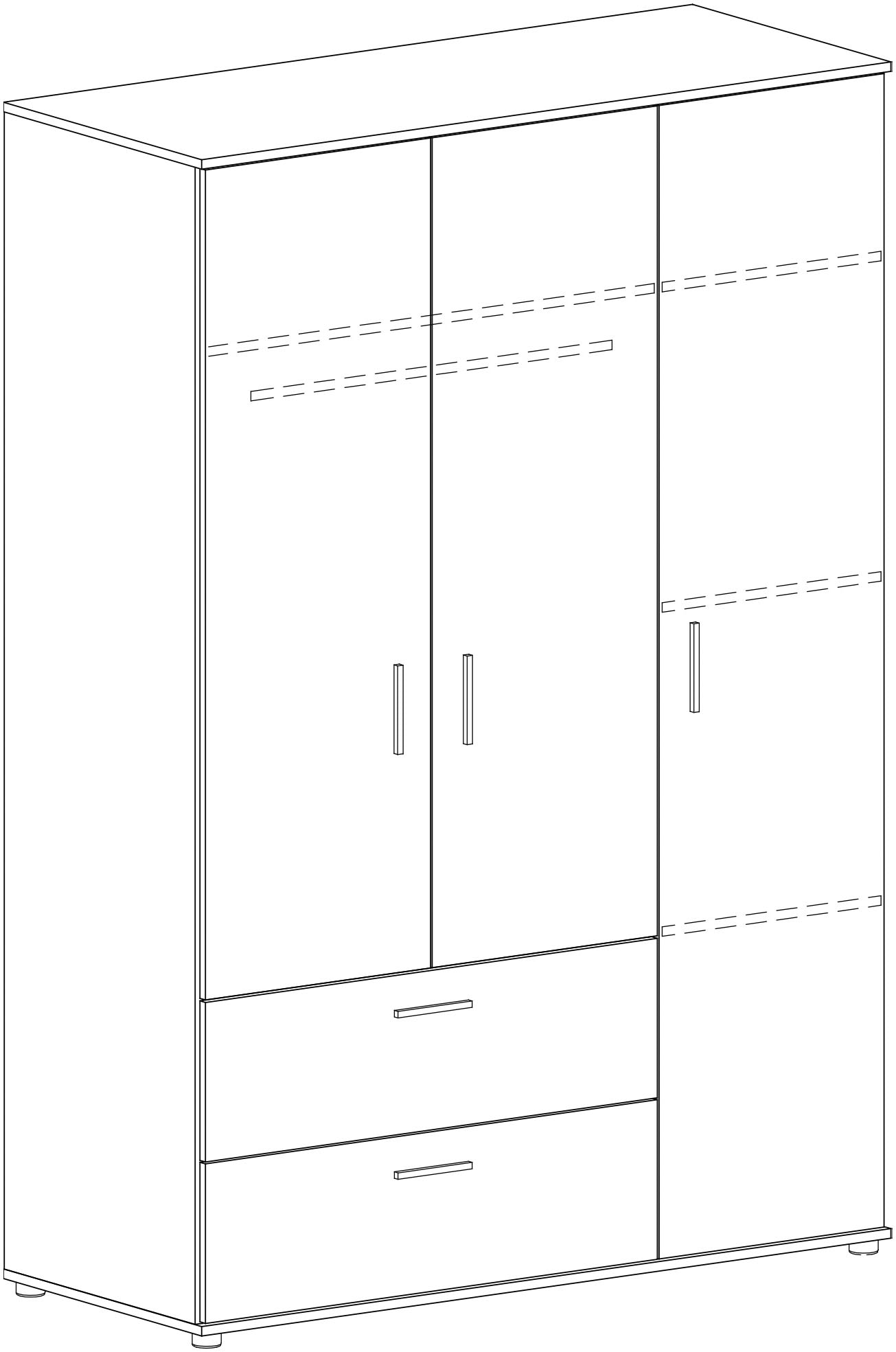 arthur berndt Jugendzimmer-Set »Jugendzimmer-Set »Mathea« 4-teilig«, (Set, 4 tlg.), Schreibtisch stufenlos elekrisch höhenverstellbar