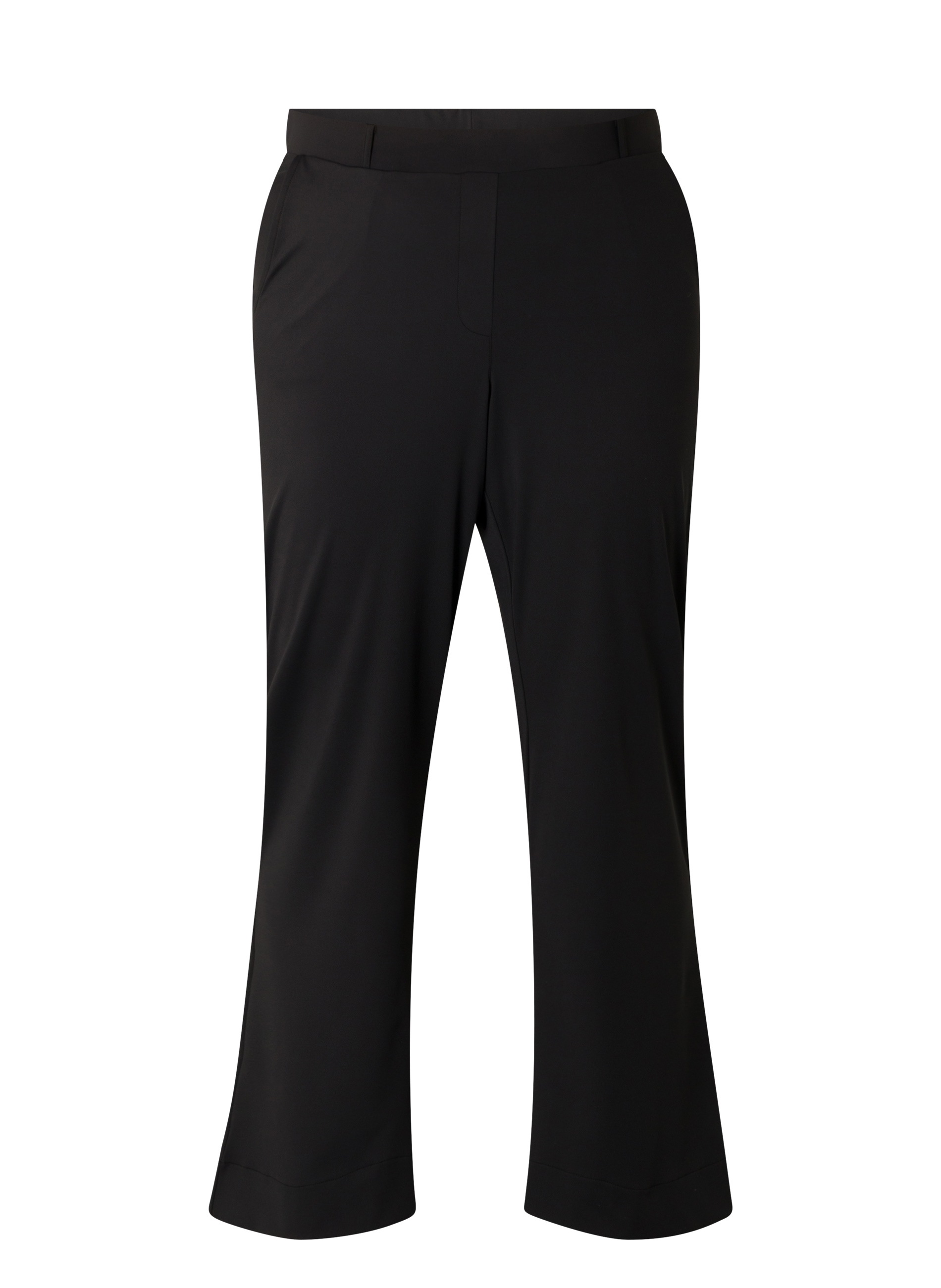 Base Level Curvy Stoffhose »Lori«, mit Stetch und leichtem Schlag