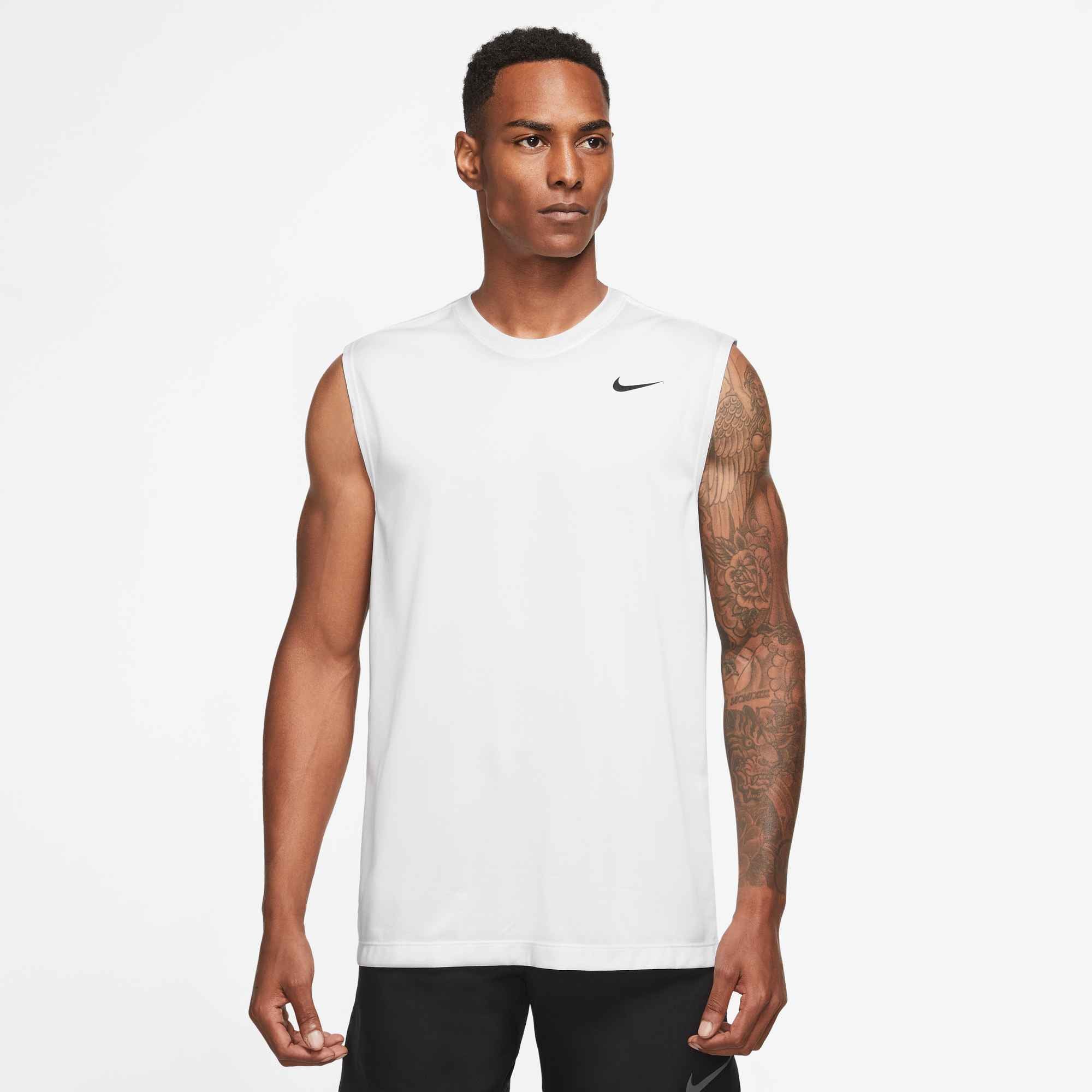 Nike Tanktop »Dri-FIT Legend Men's Sleeveless Fitness T-Shirt« lockere Passform, aus weichem Material