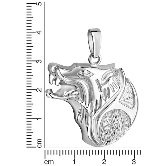 Firetti Kettenanhänger »Schmuck Geschenk Silber 925 Halsschmuck Anhänger  Wolf«, zu Hoodie, Shirt, Jeans, Sneaker! Anlass Geburtstag Weihnachten im  OTTO Online Shop