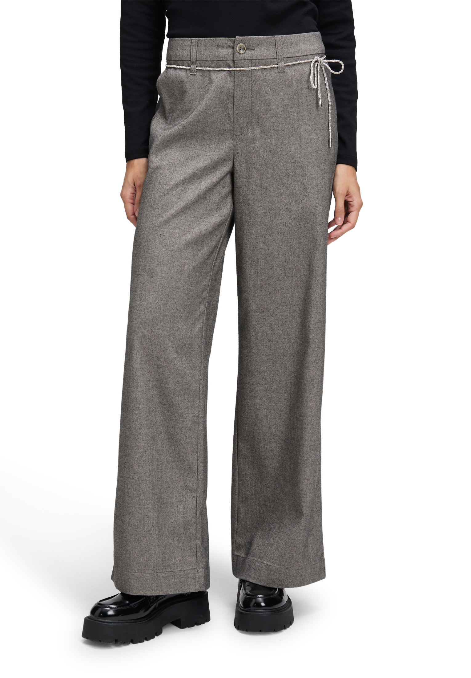 Cartoon Relaxhose »Casual-Hose mit Bindegürtel«