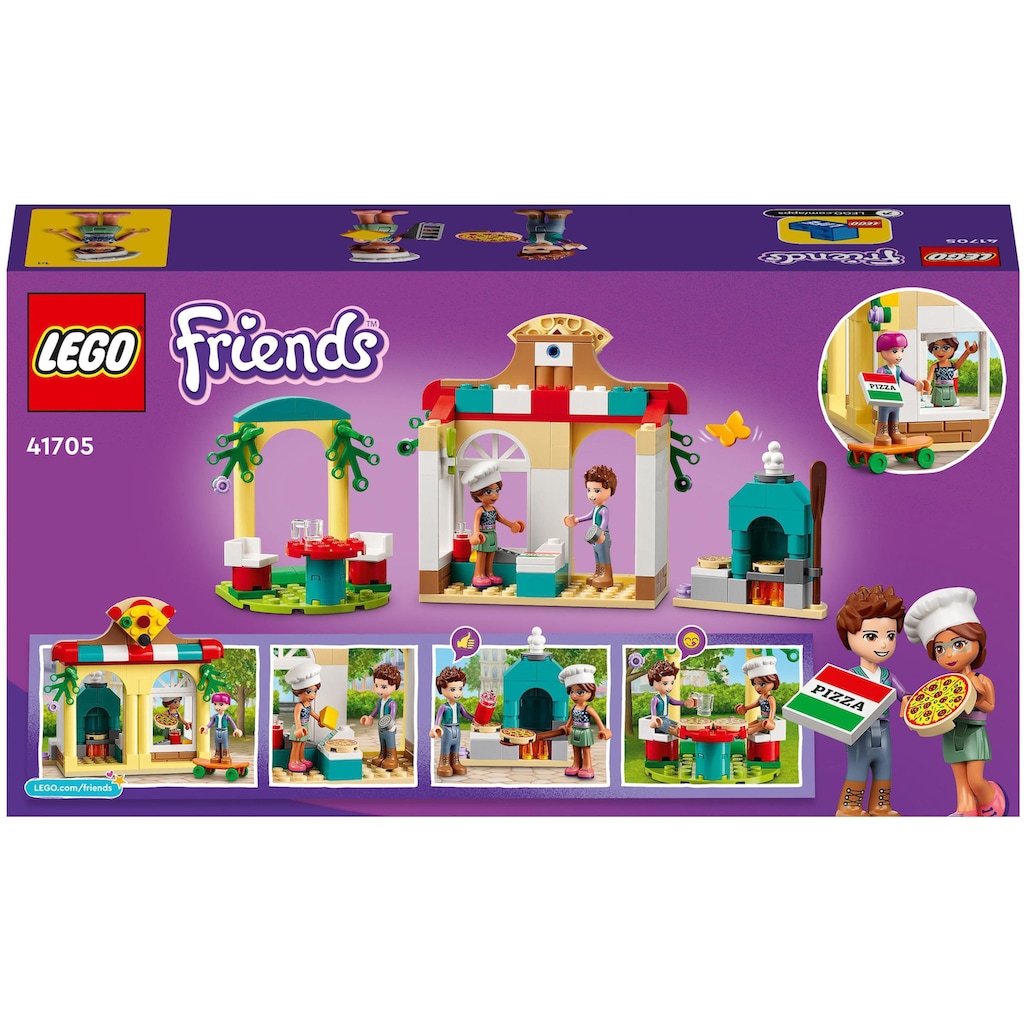 LEGO® Konstruktionsspielsteine »Heartlake City Pizzeria (41705), LEGO® Friends«, (144 St.), Made in Europe