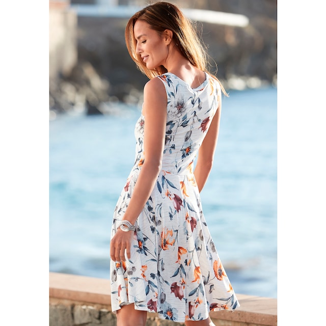 Vivance Jerseykleid, mit Blumendruck im OTTO Online Shop