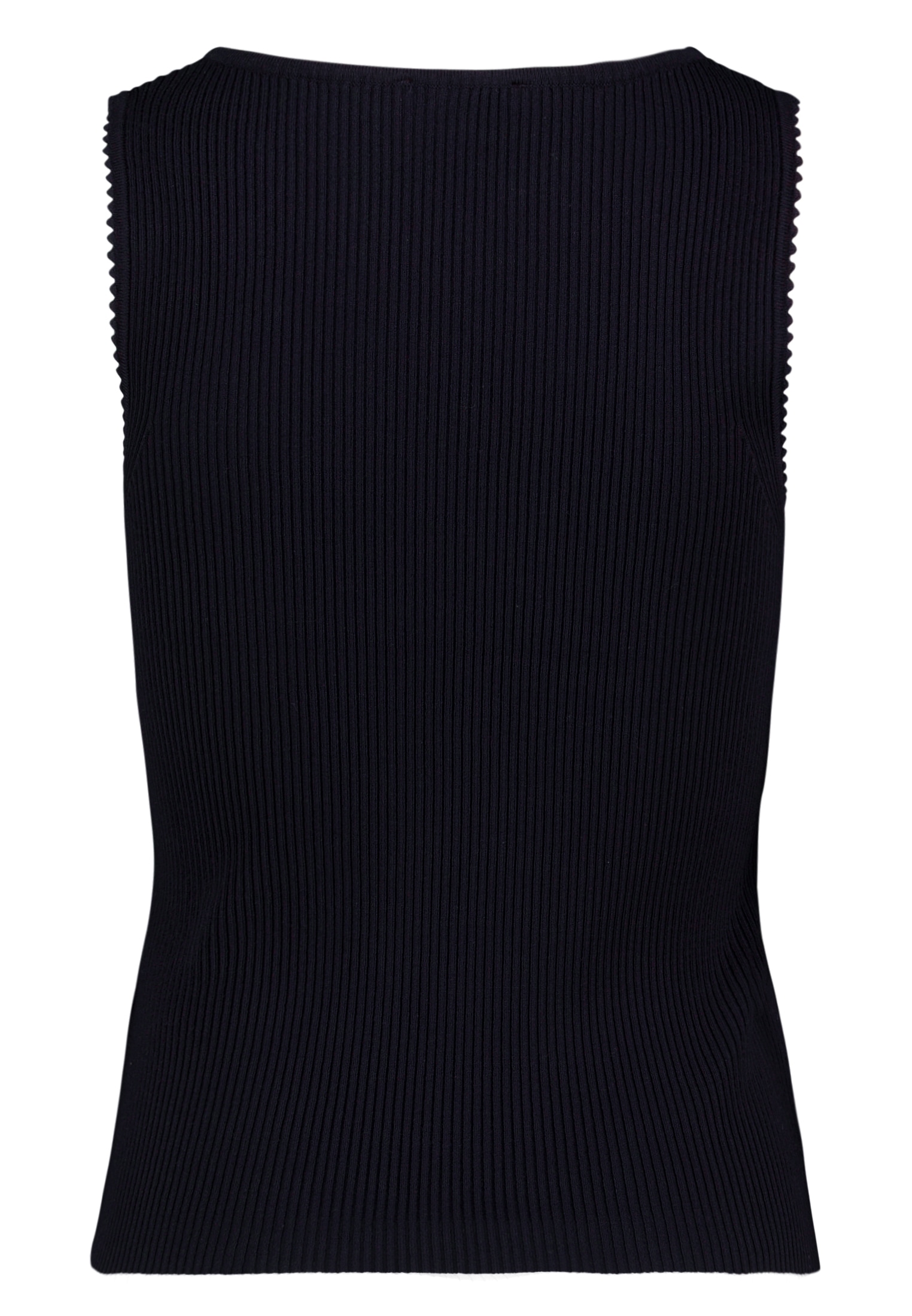 Zero Kurzarmpullover »Strick-Top ohne Arm«