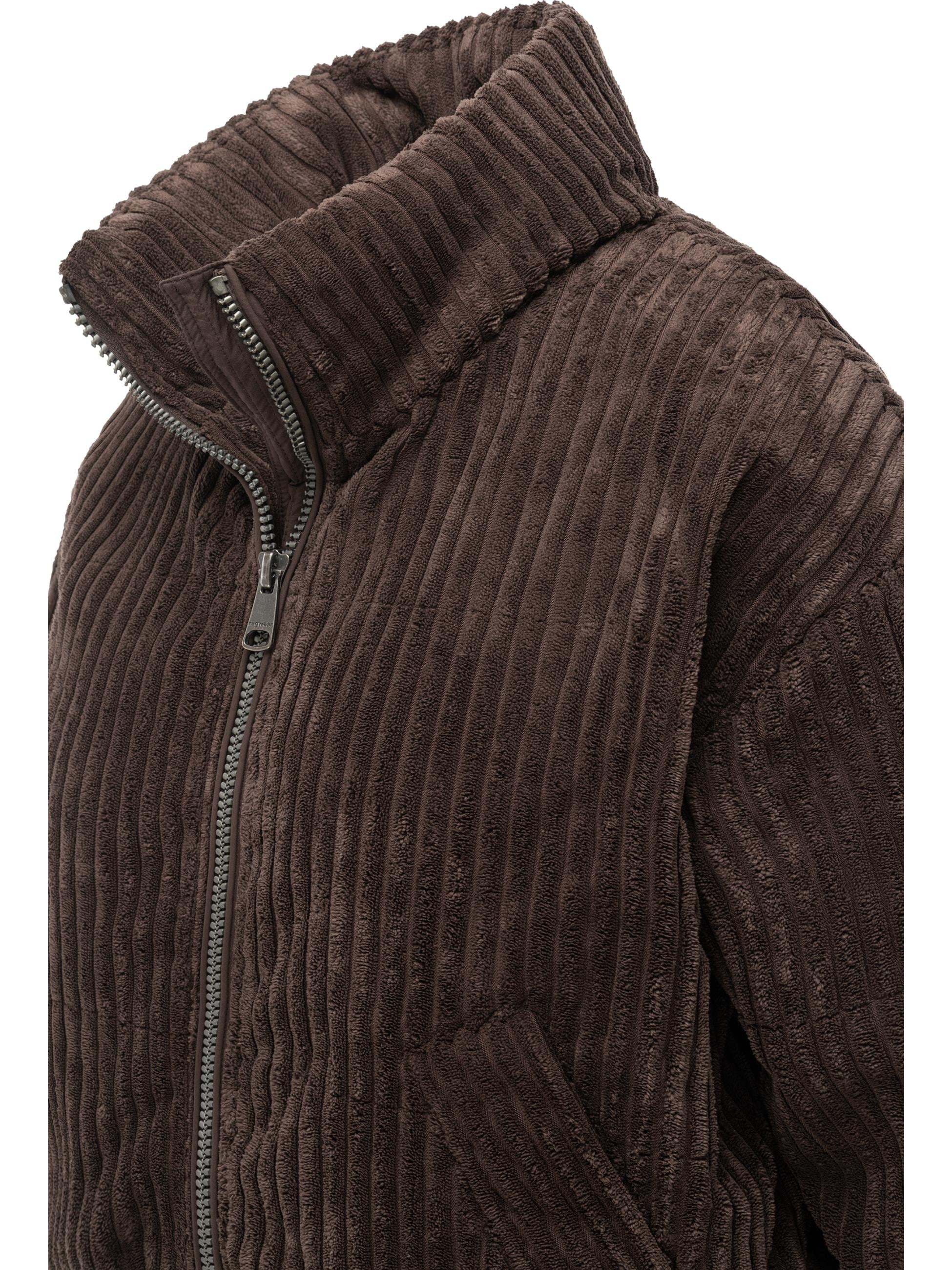 Ragwear Cordjacke »Cordjacke Tillie Cordy Y« ohne Kapuze Warme Damen Kordjacke mit Stehkragen