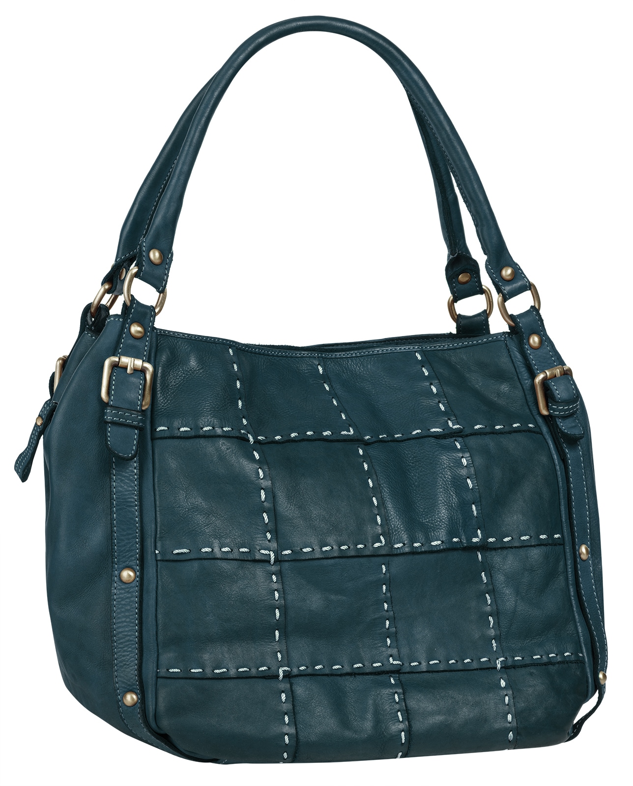 Samantha Look Shopper, echt Leder, Made in Italy