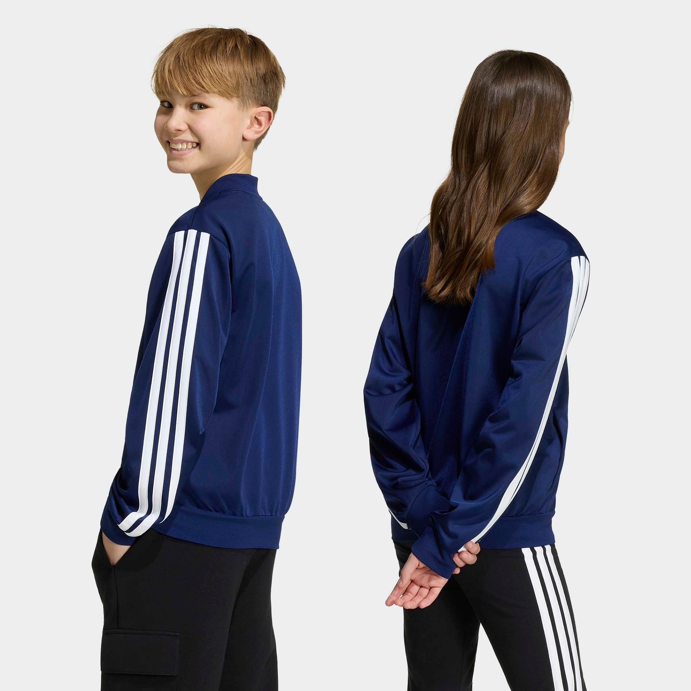 adidas Sportswear Outdoorjacke »ESSENTIALS CLIMACOOL TRACK« für Kinder, mit Reißverschluss, aus Polyester