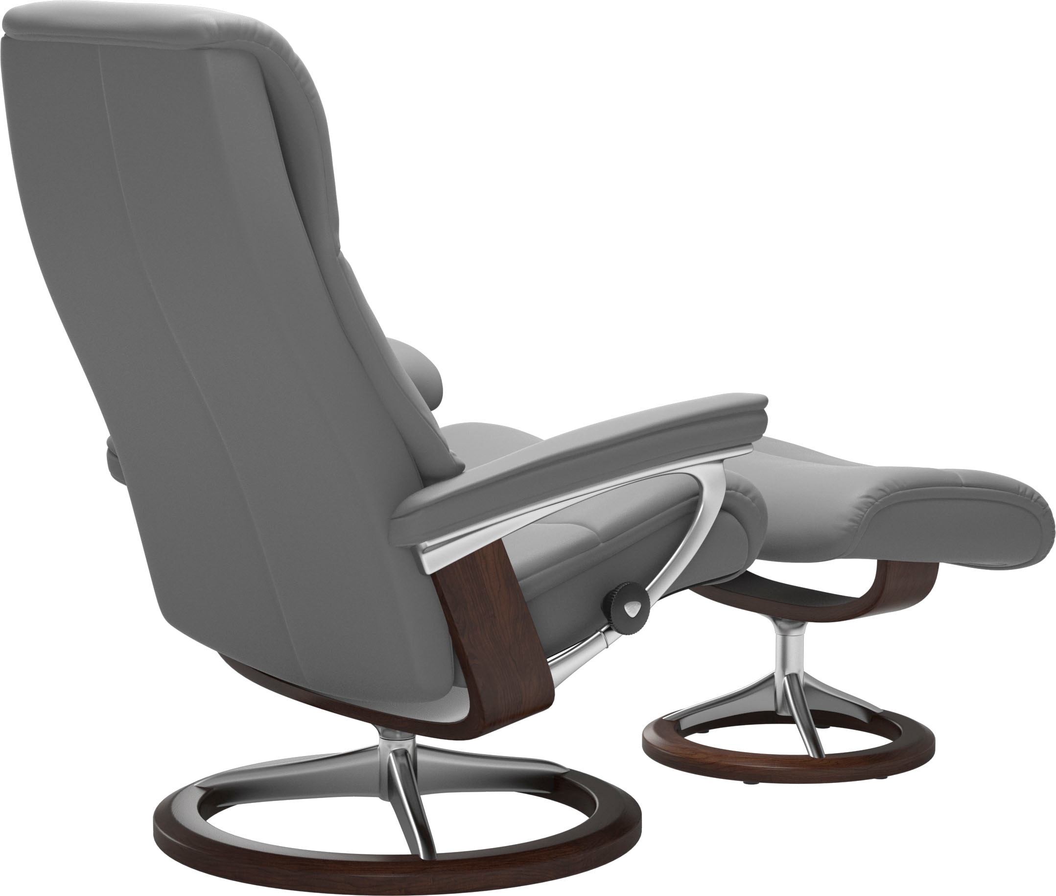 Stressless® Fußhocker »View«, mit Signature Base,Gestell Braun