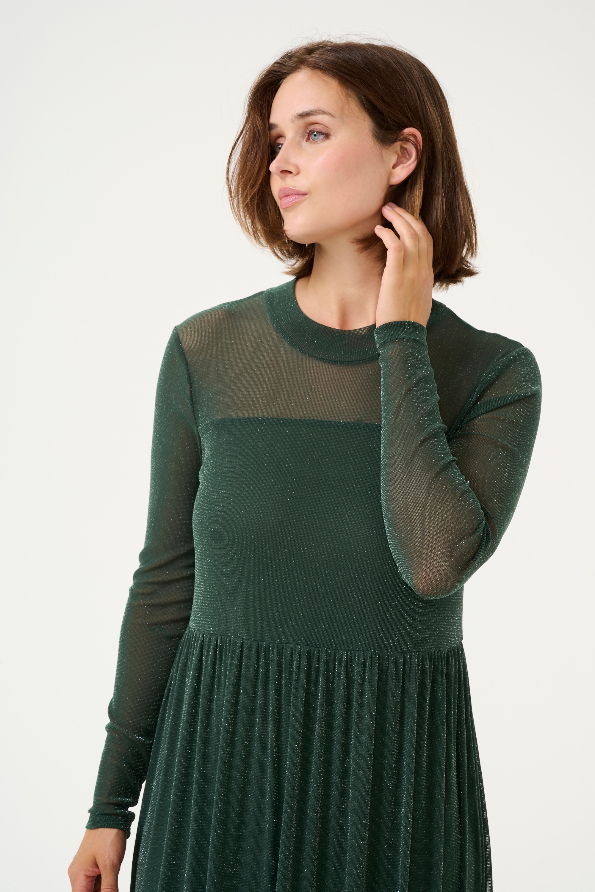 KAFFE Midikleid »Kleid KAolga«