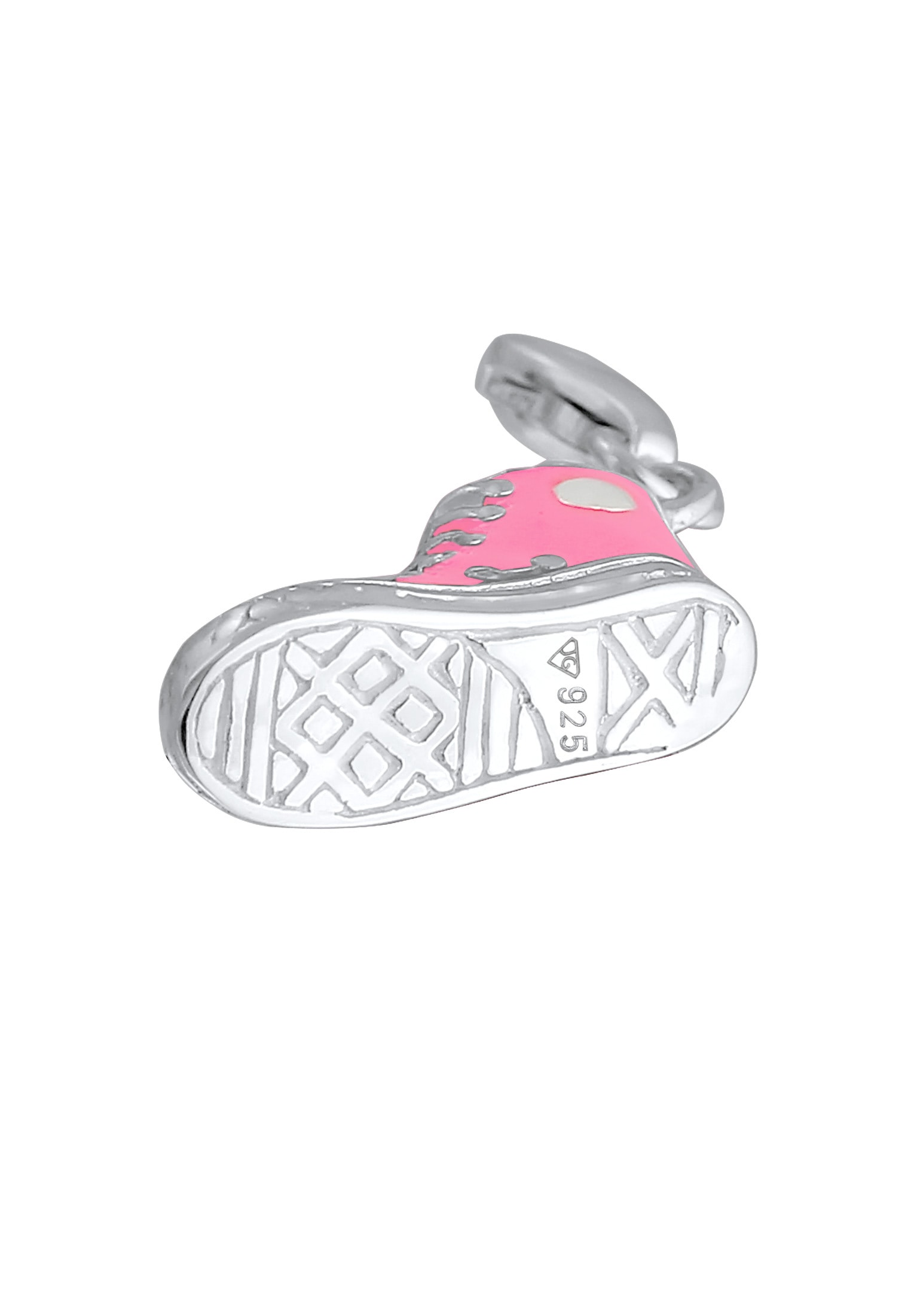 Nenalina Charm Medaillon »Charm Anhänger Turnschuh Sneaker Emaille 925 Silber«