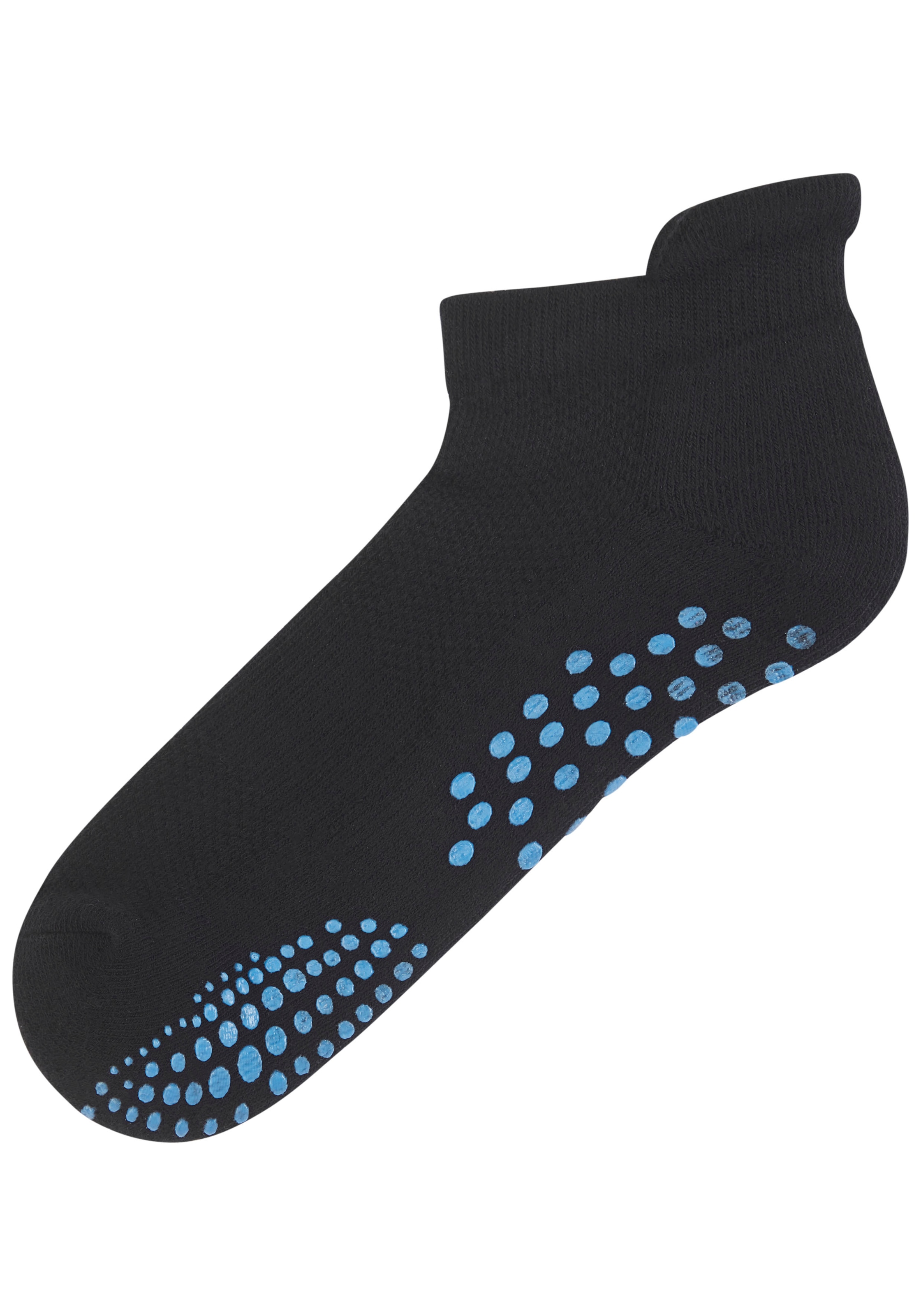 Lavana ABS-Socken, (Packung, 3 Paar), mit farbigen Noppen