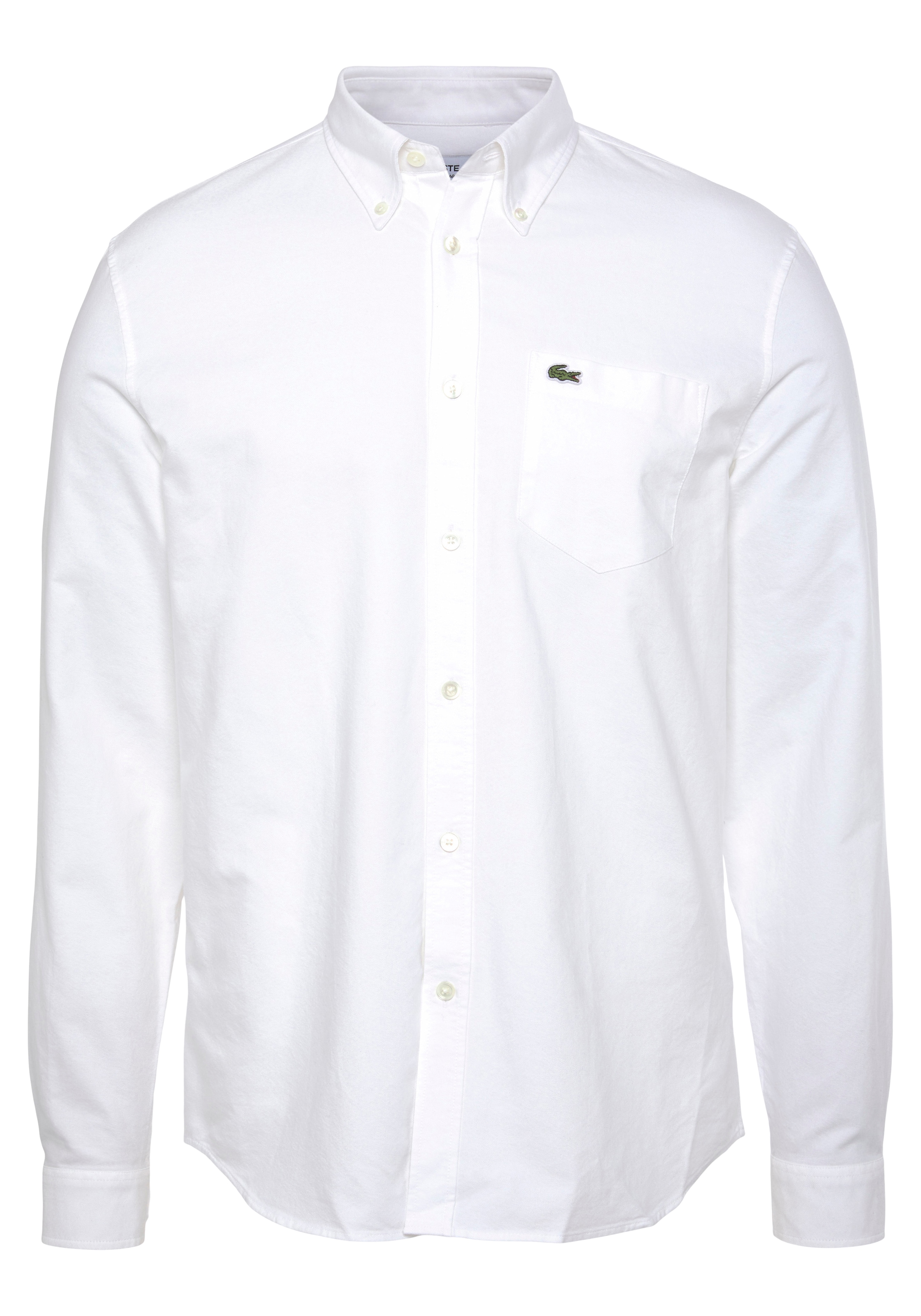 Diese Woche im Angebot Lacoste Langarmhemd mit der auf Logo Brusttasche kaufen Krokodil bei online »OBERHEMDEN«, OTTO