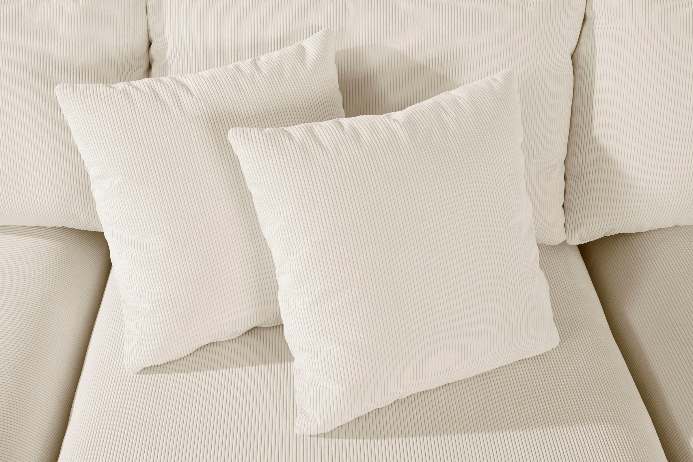 Guido Maria Kretschmer Home&Living Ecksofa »Comfine L-Form«, zusammengesetzt aus Modulen, 3 Bezugsqualitäten und viele Farben