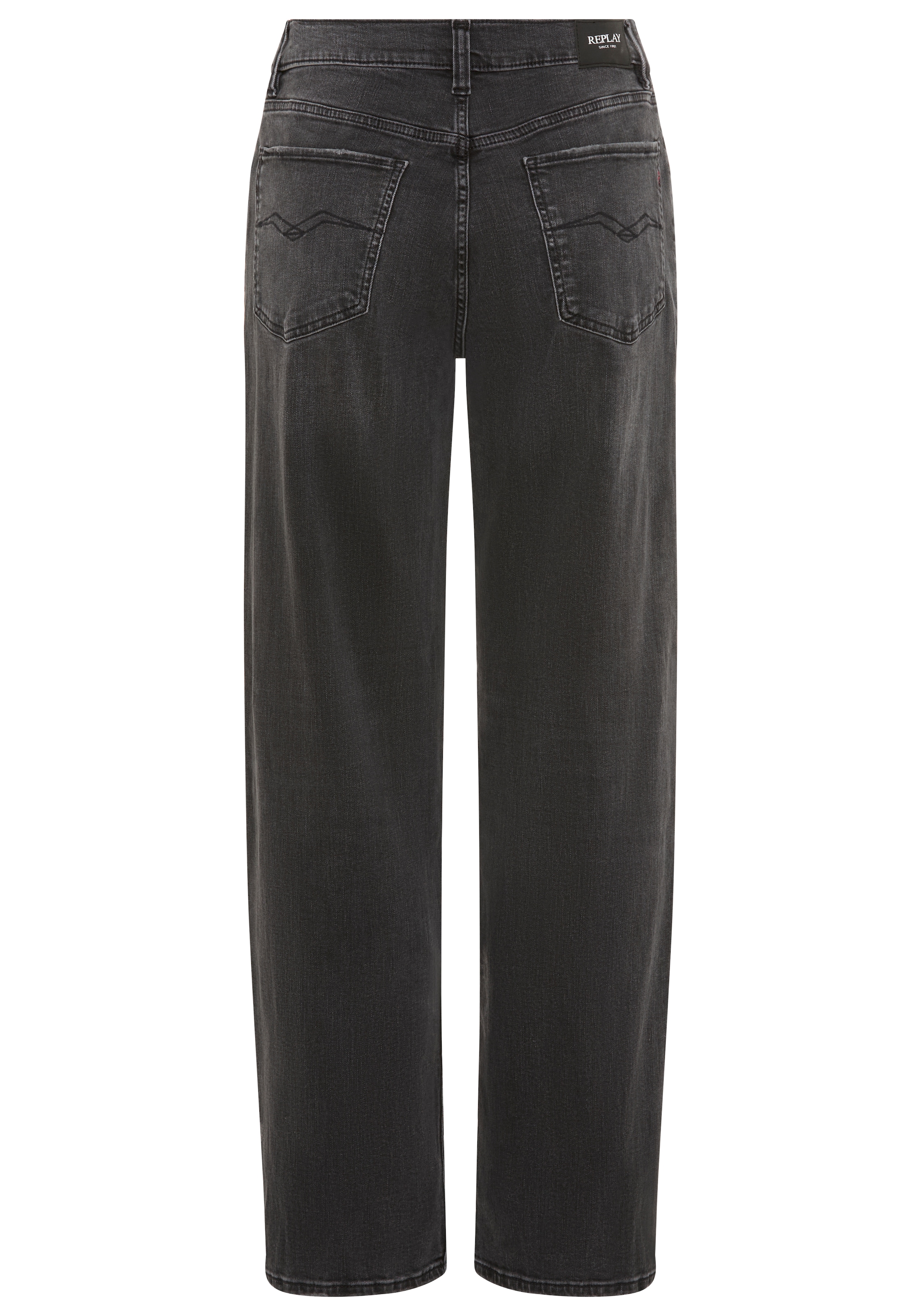 Replay Weite Jeans »ZELMAA« mit asymmetrischem Verschluss