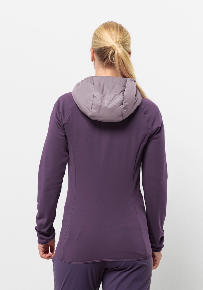 Jack Wolfskin Hybridjacke »ROUTEBURN PRO HYBRID W«, mit Kapuze