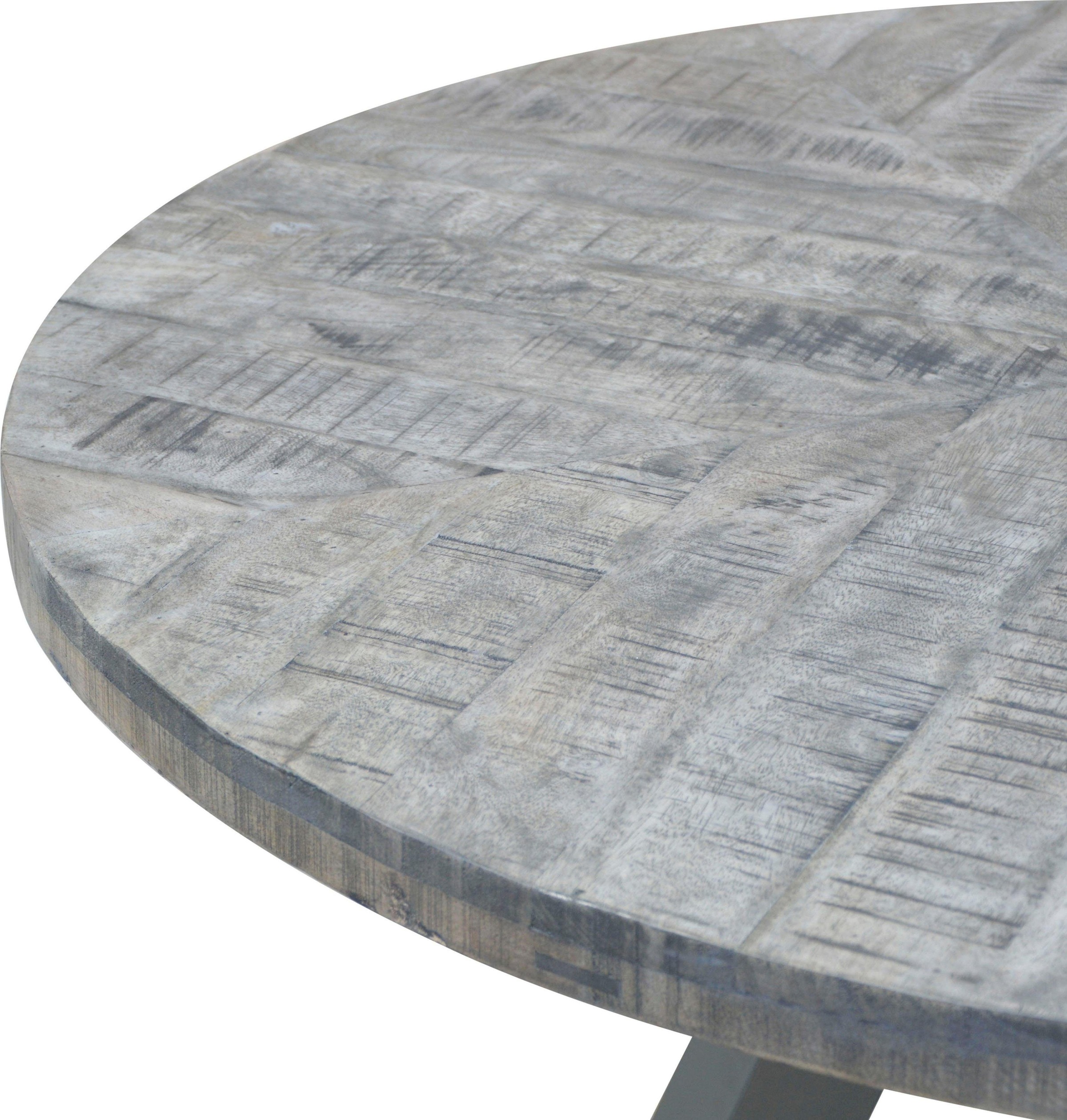 SIT Esstisch »Tops&Tables« mit Massivholzplatte aus Mangoholz, runder Tisch