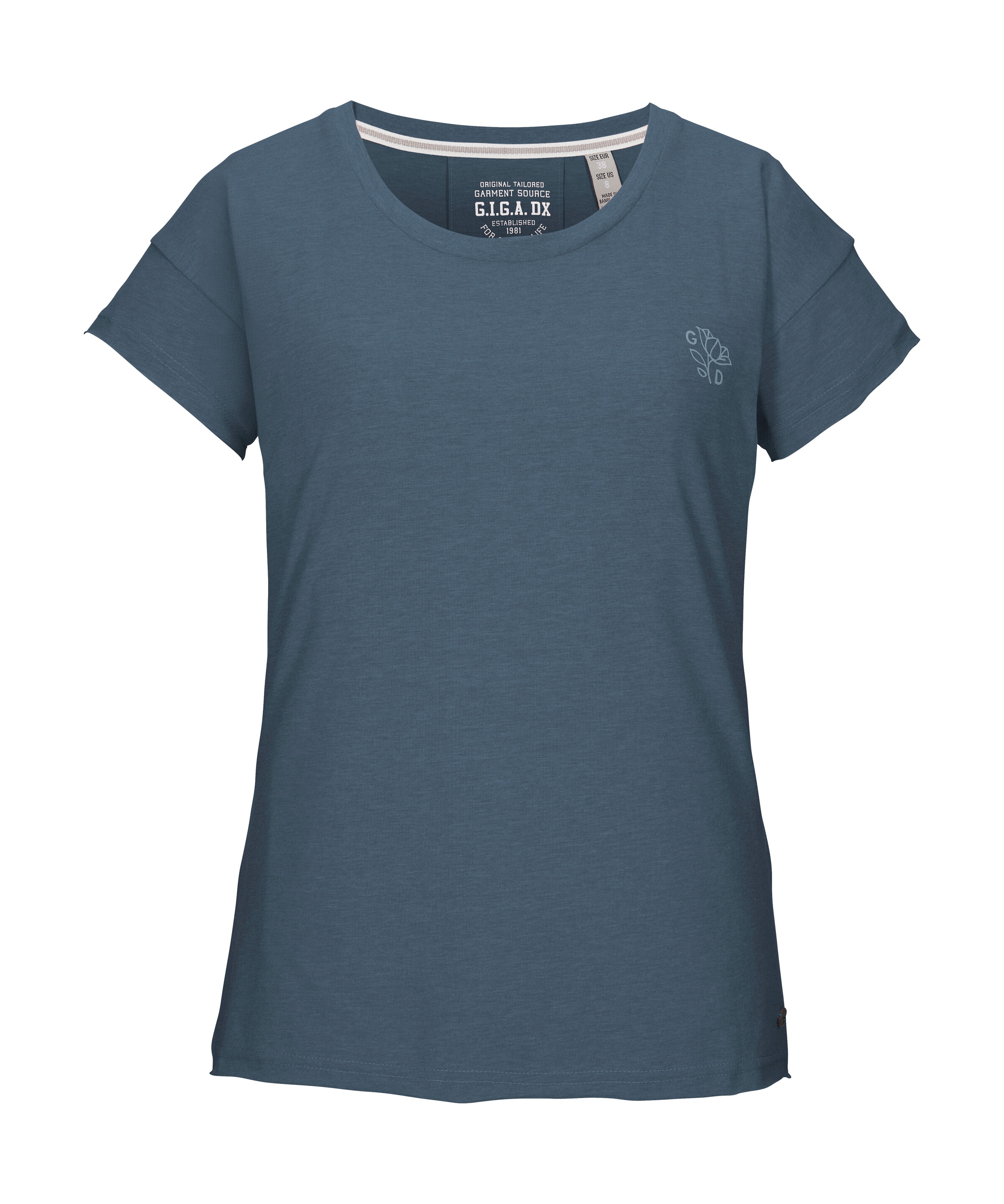 G.I.G.A. DX by killtec T-Shirt »GS 39 WMN TSHRT« Weiches Stretch-T-Shirt, Carbon Finish, floraler Print