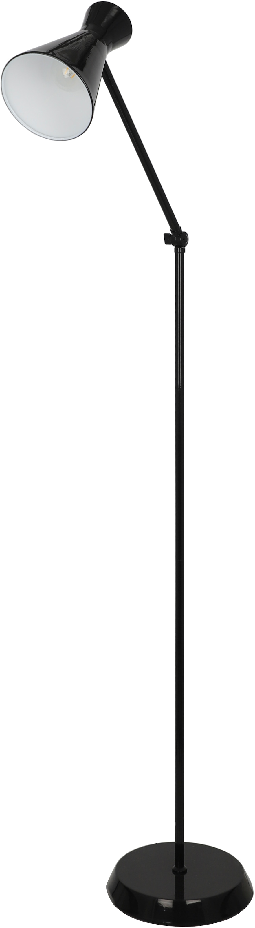 OTTO home Stehlampe »Renell« E27 1 Stk. Minimalistisch, Schwarz, E27, ideal zum Lesen, individuell einstellbar