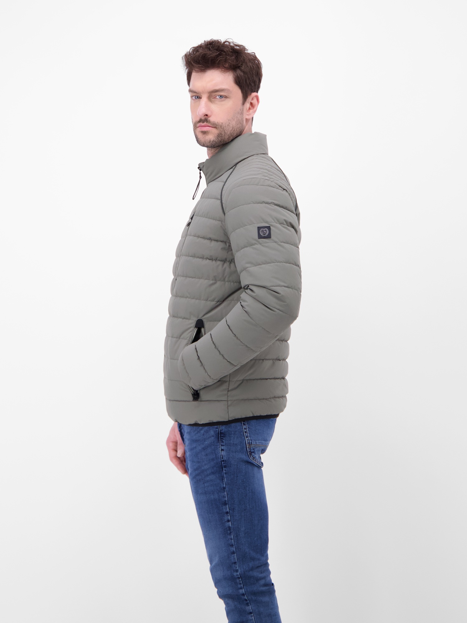 LERROS Blouson »LERROS Steppjacke im Blouson-Stil für Herren« ohne Kapuze Wasser- und windabweisend, atmungsaktiv