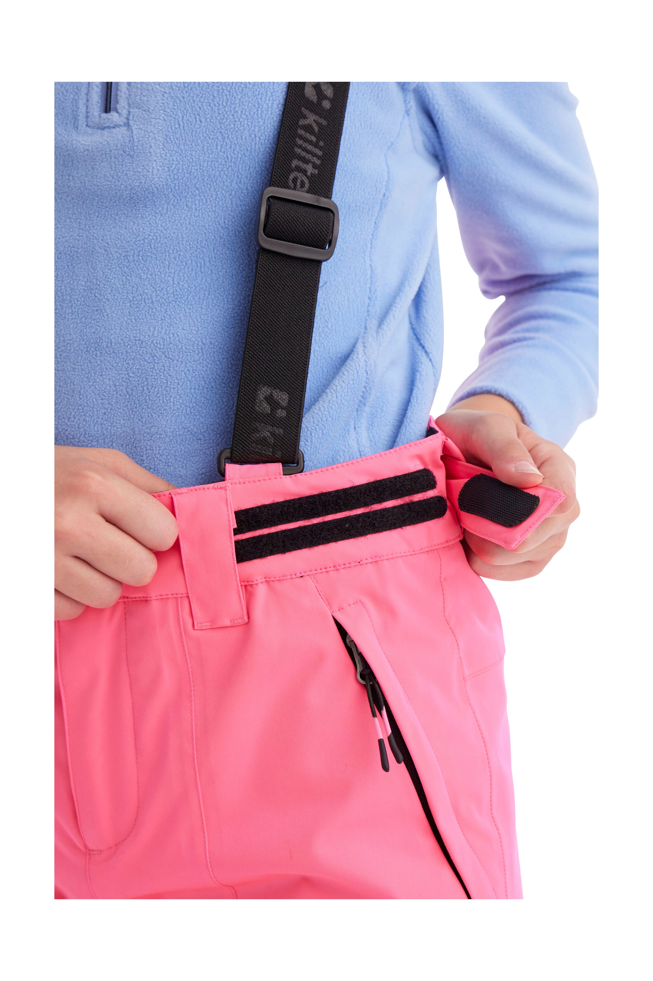 Killtec Skihose »Girls Skihose 242«  Wasserdicht, atmungsaktiv, abnehmbare Träger, rutschfester Schneefang