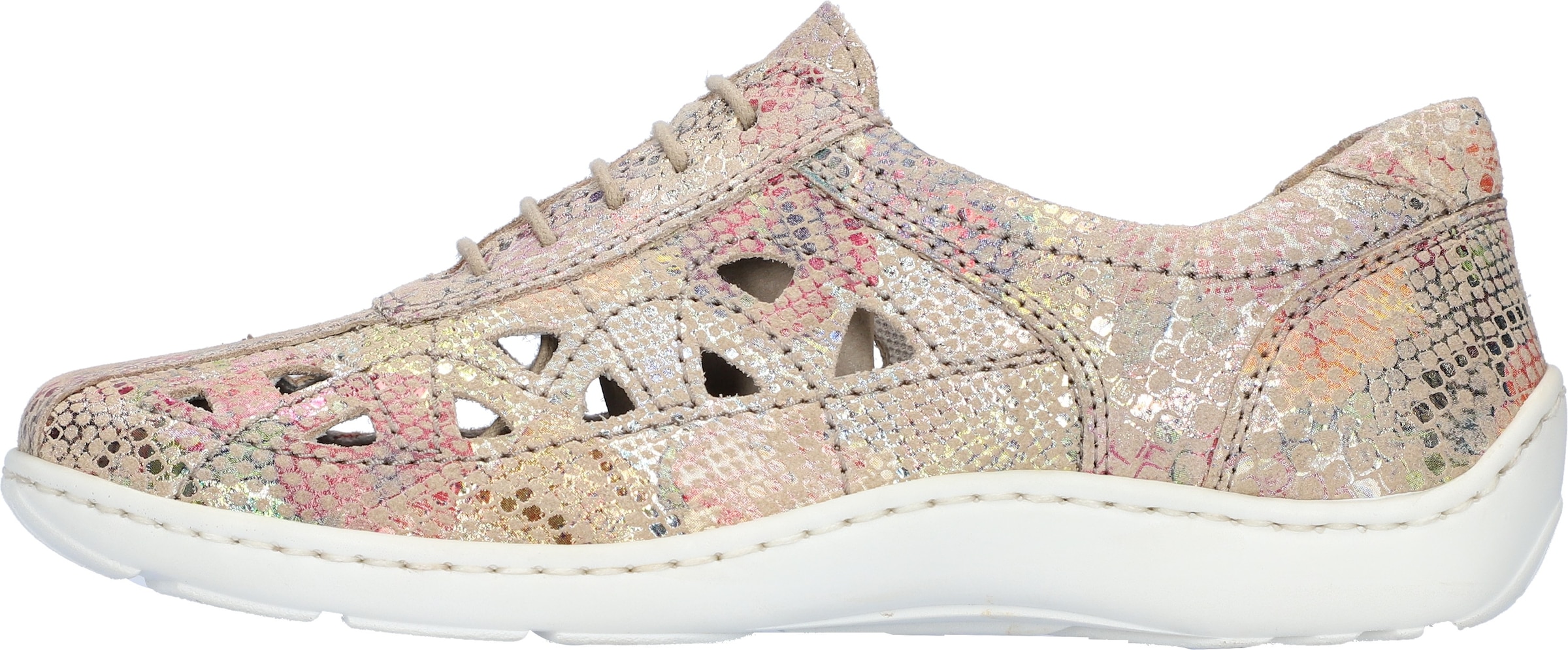 Waldläufer Schnürschuh »HENNI«  Freizeitsneaker, Halbschuh, Bequemschuhm, Komfortweite H (= sehr weit)