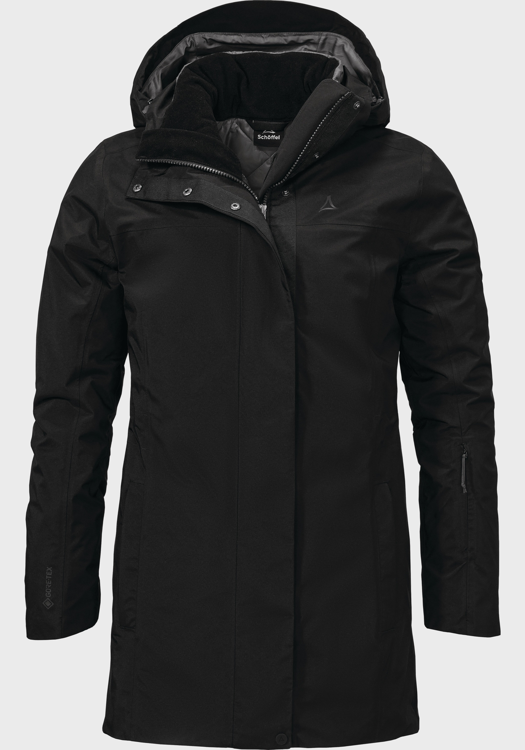 Schöffel Doppeljacke »3in1 Parka Barth L«, mit Kapuze