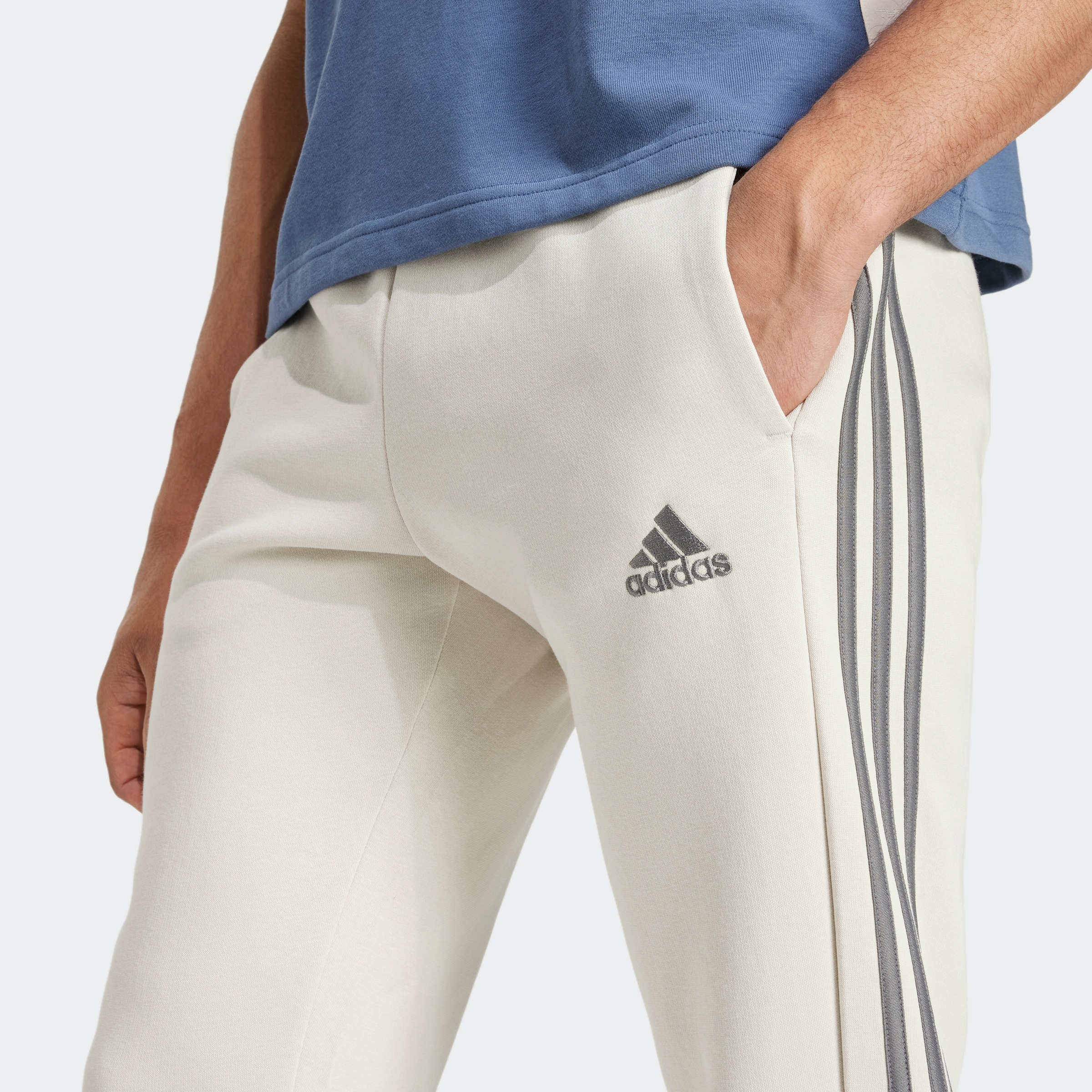 adidas Sportswear Sporthose »M 3S FL TC PT«, (1 tlg.), Jogginghose aus Baumwollmix