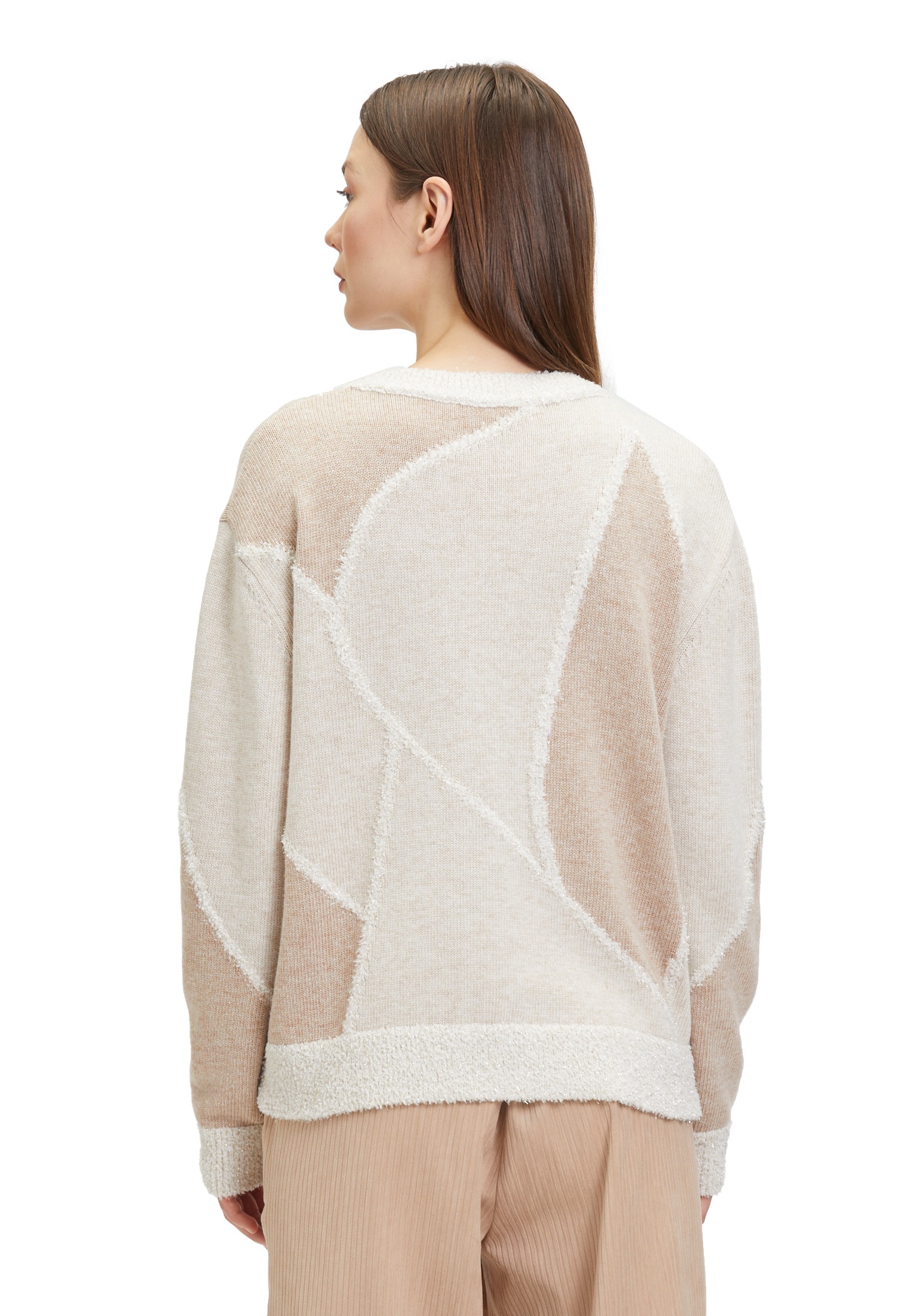 Betty&Co Strickpullover »Strickpullover mit Intarsie«