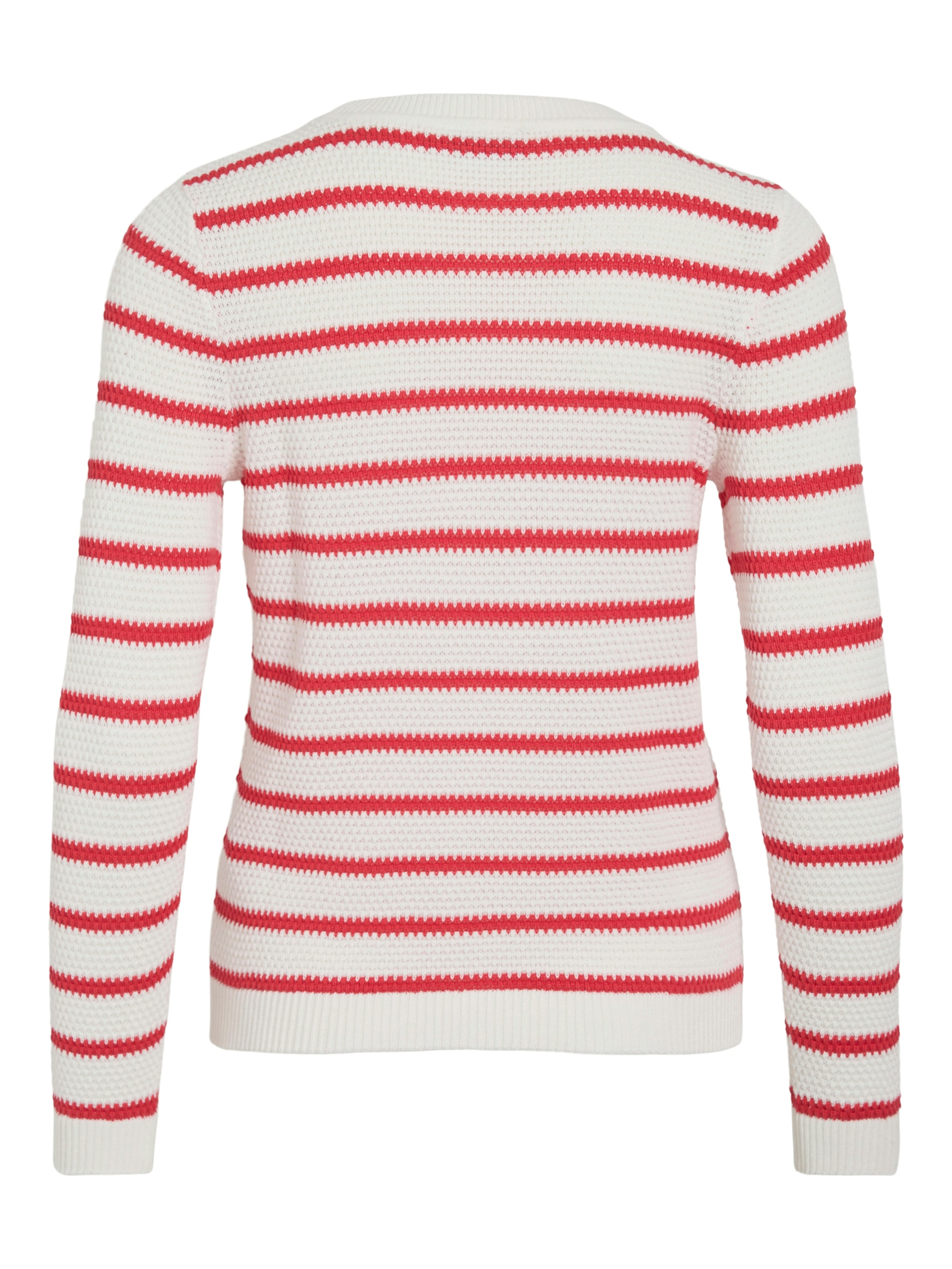 Vila Rundhalspullover »VIDALO O-NECK L/S STRIPE KNIT TOP- NOOS«