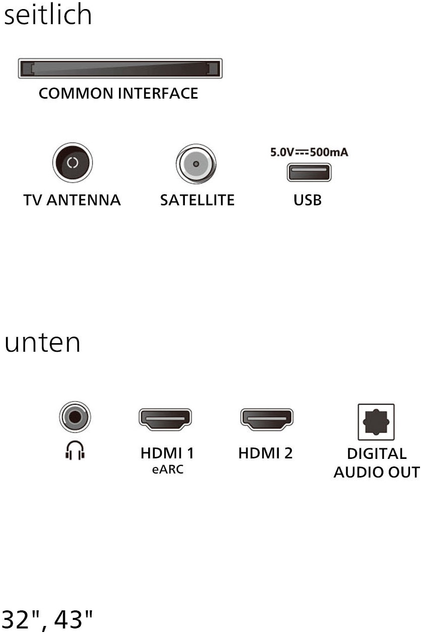 Philips LED-Fernseher »43PFS5500/12«, Full HD