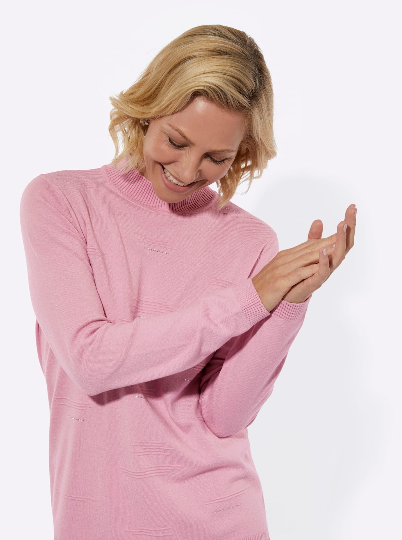   Stehkragenpullover »Stehkragen-Pullover«