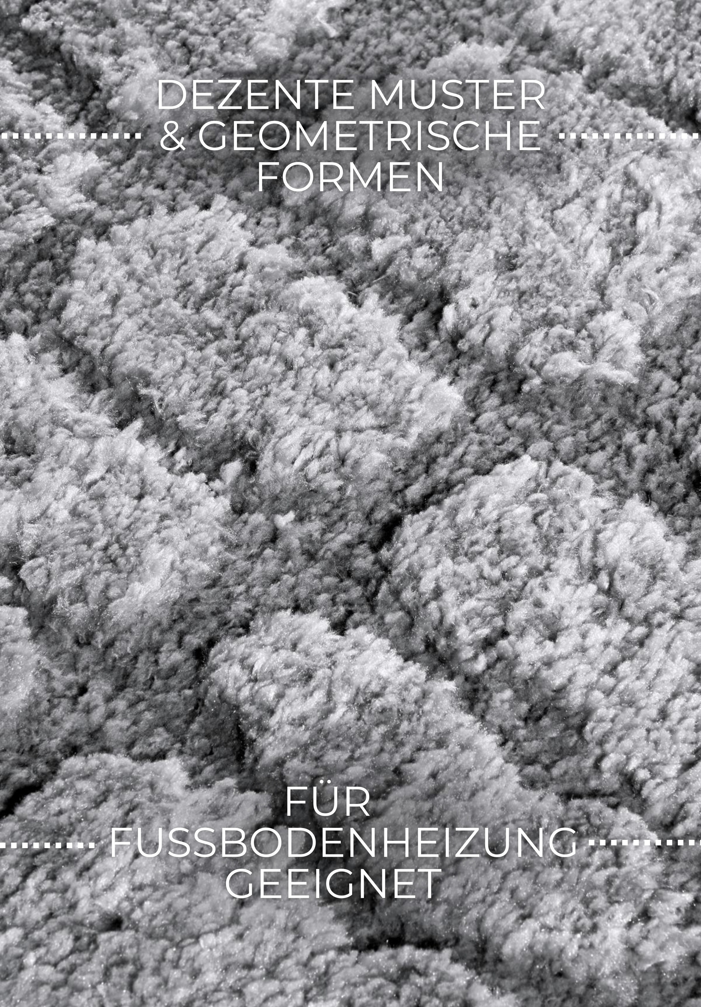 ELLE DECORATION Designteppich »Artistique«, rechteckig, 18 mm Höhe, Hochflor, Shaggy, Läufer, weich, Langflor, modern, Hoch Tief Effekt