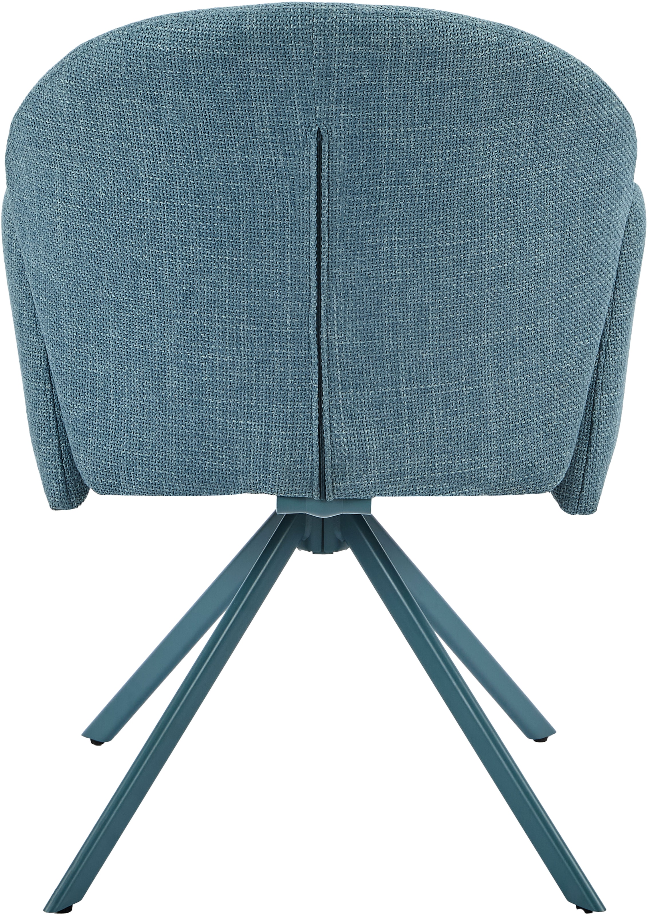 HELA Armlehnstuhl »HOLLY« (Set) 2 Stk.360° drehbar, Armlehnen, Gestell angepasst, Swing Back Komfortrücken