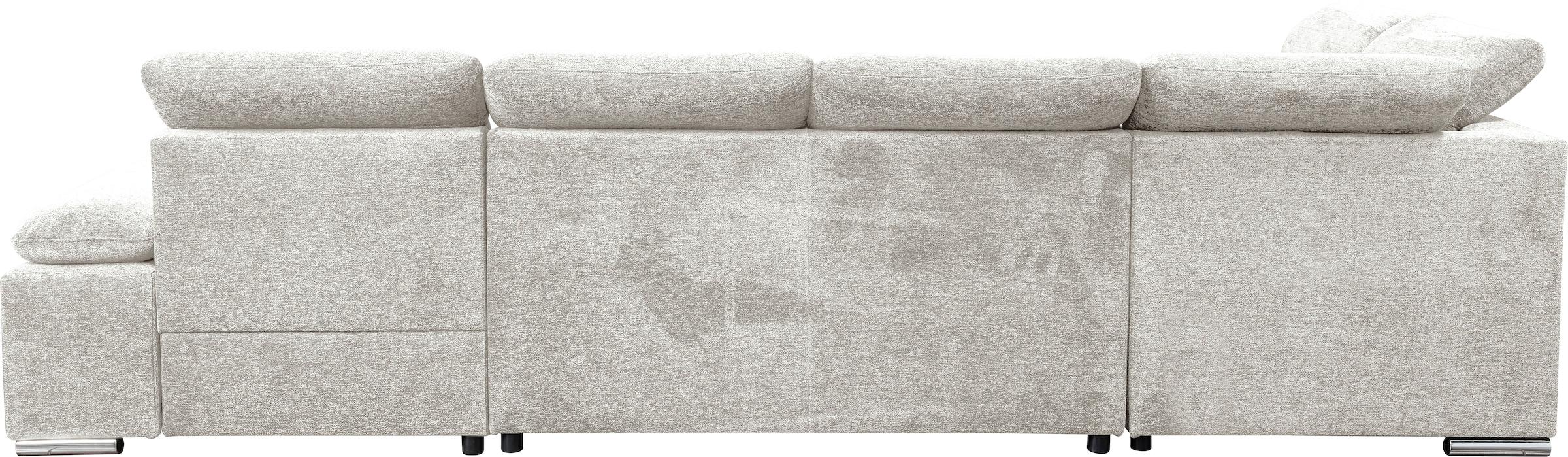 WERK2 Wohnlandschaft »Cordoba inkl. Bett, Bettkasten und Kopfteilfunktion, Breite 359cm«