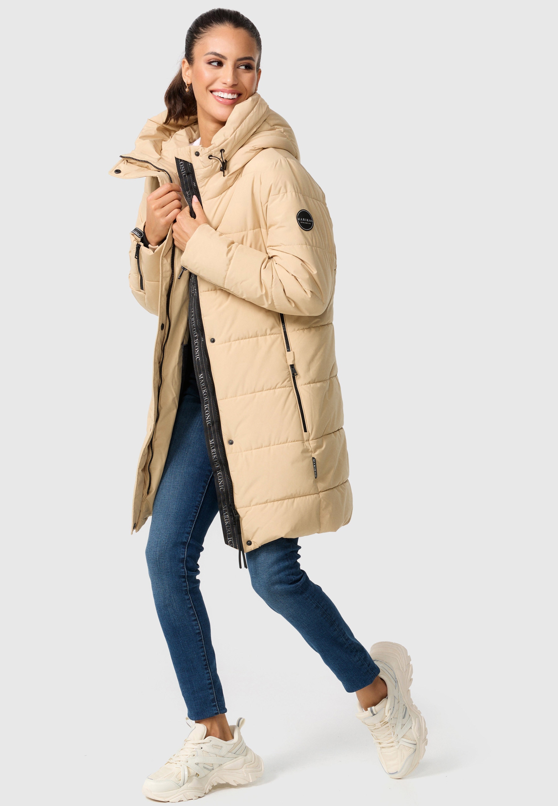 Marikoo Winterjacke »Marikoo Karumikoo XVI Damen Winterjacke B987«