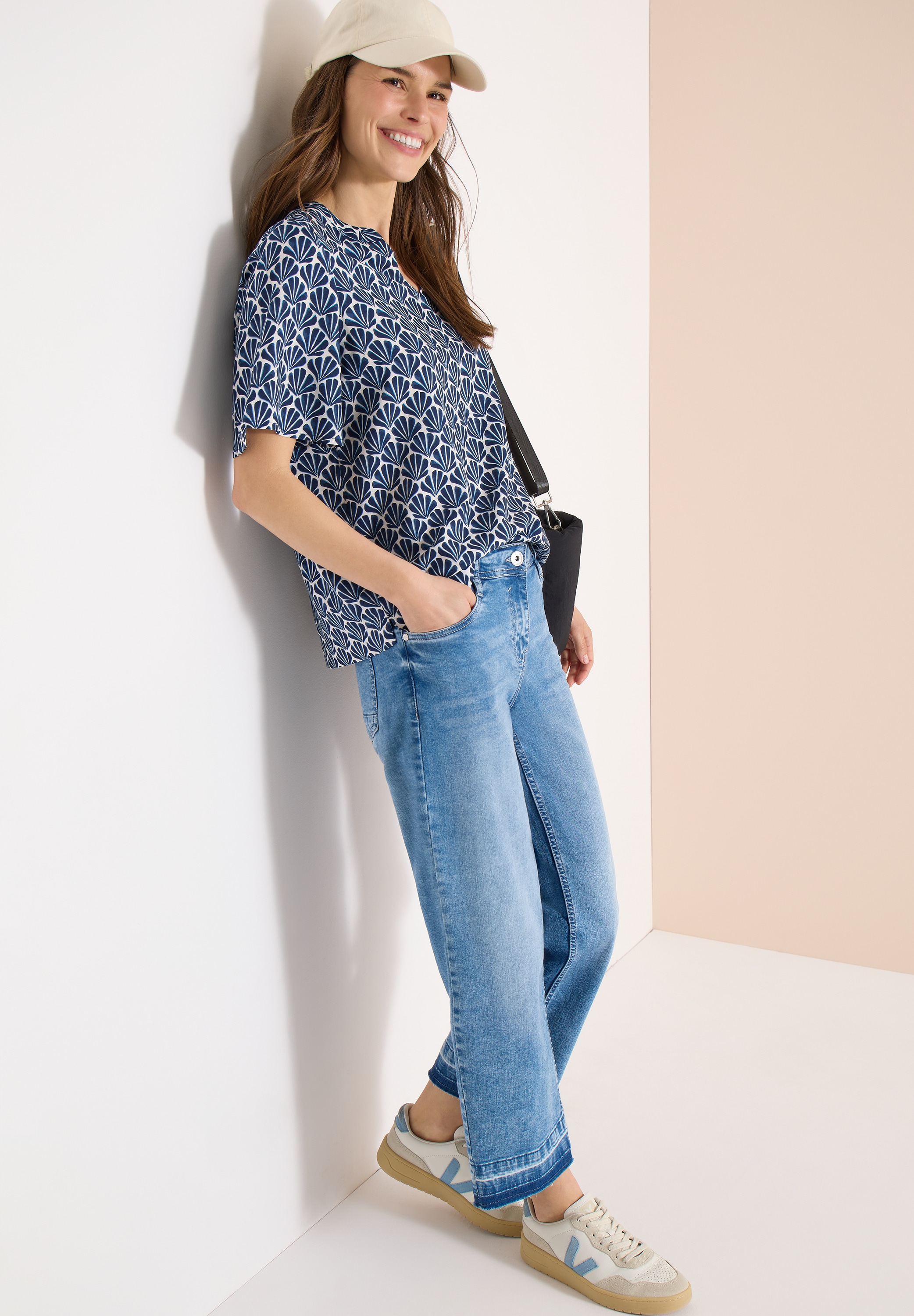 Cecil Shirtbluse mit All-Over Print